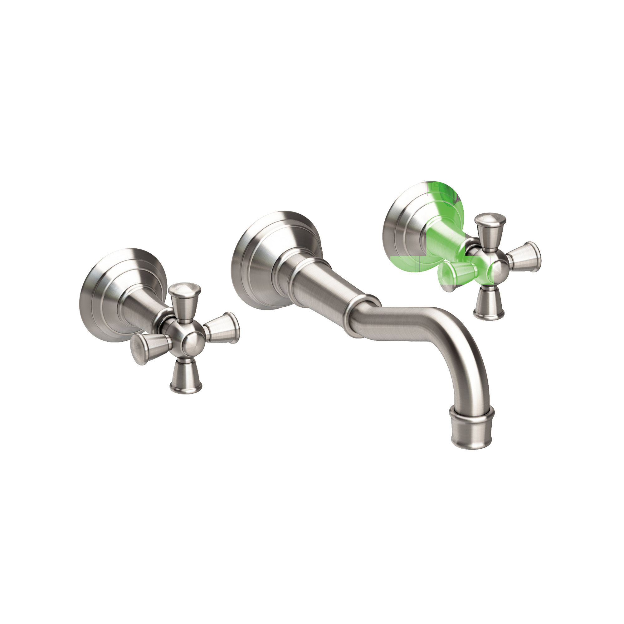 Newport Brass Jacobean Wall Mount Lavatory Faucet
