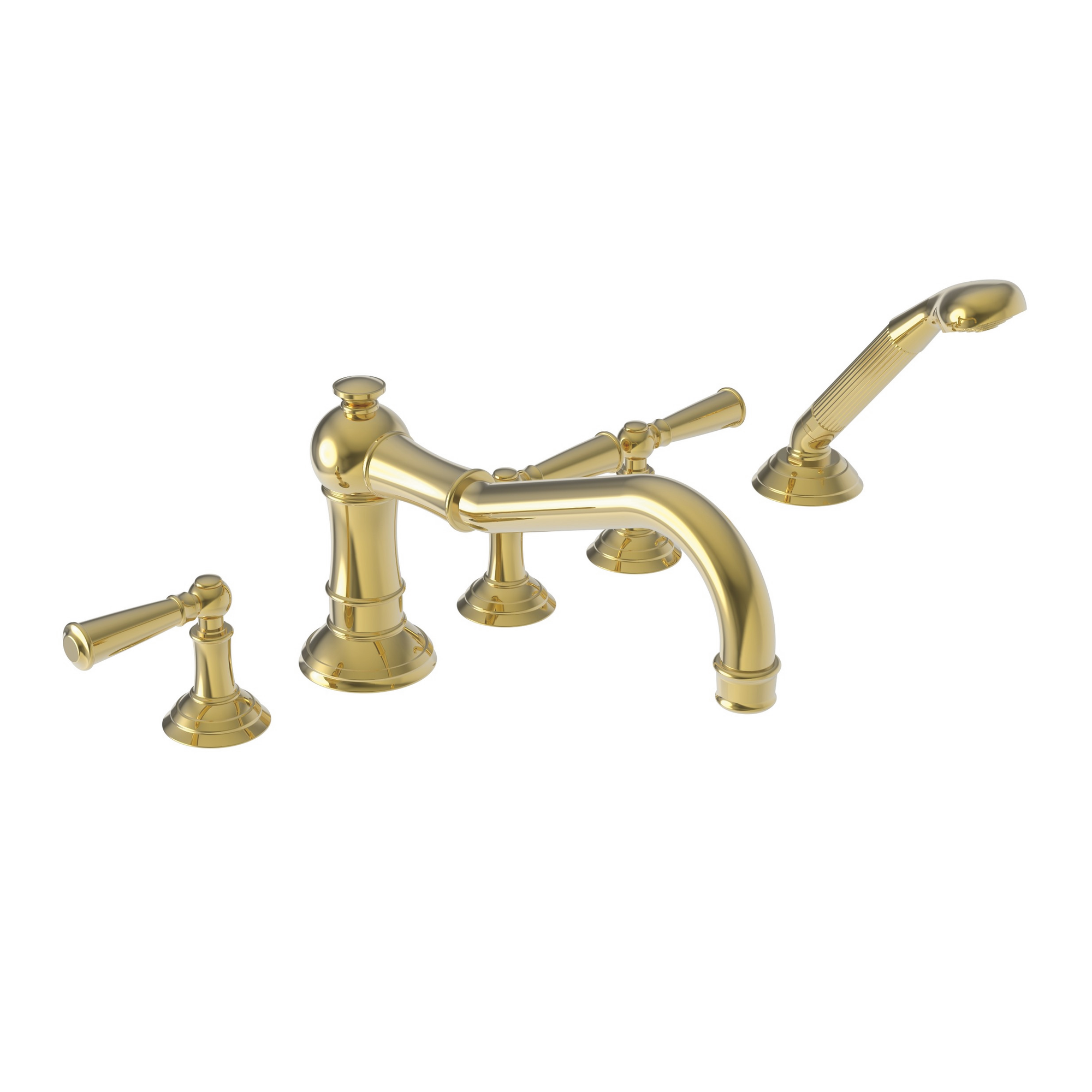 Newport Brass Jacobean Roman Tub Faucet with Hand Shower