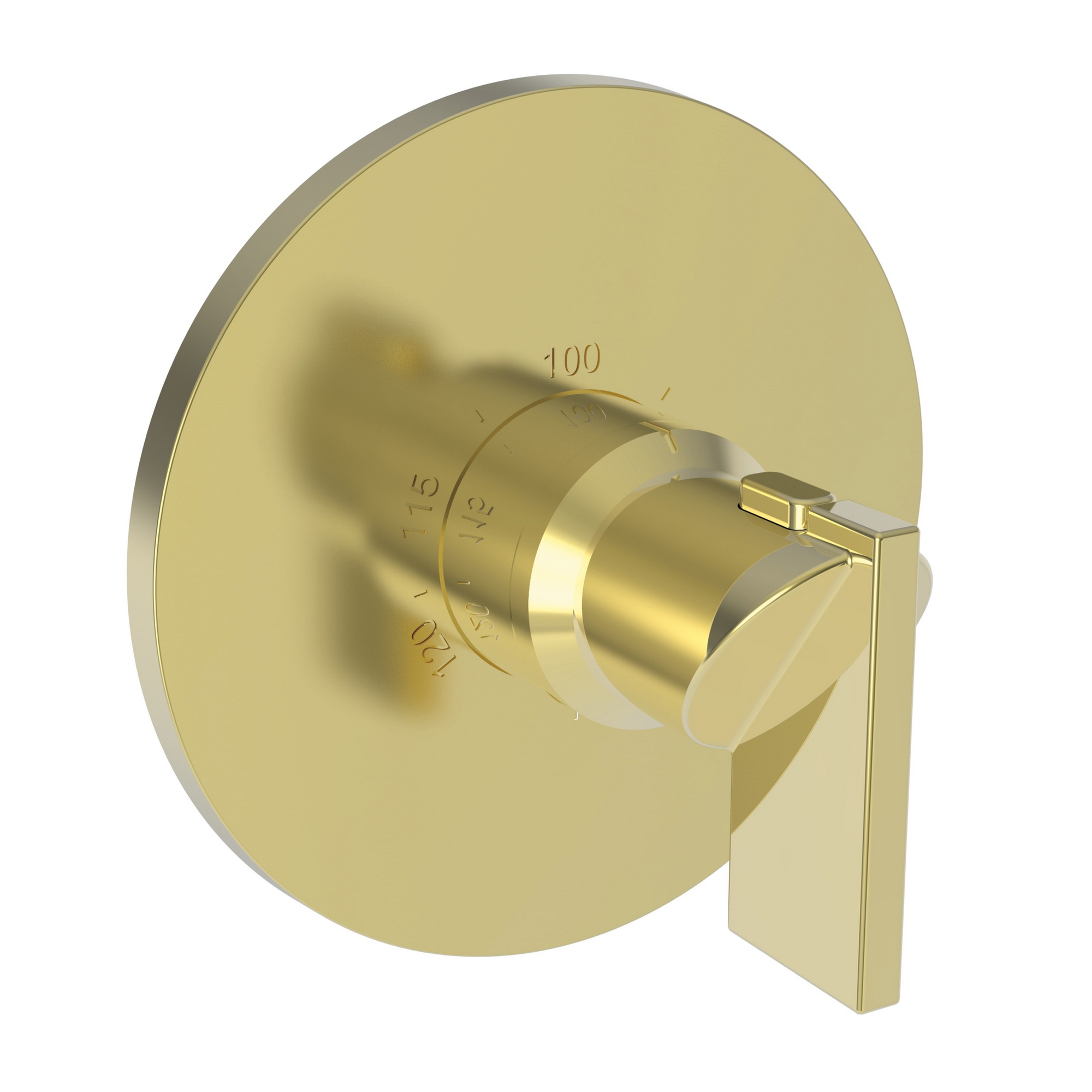 Newport Brass Priya® 3/4" Round Thermostatic Trim Plate with Handle