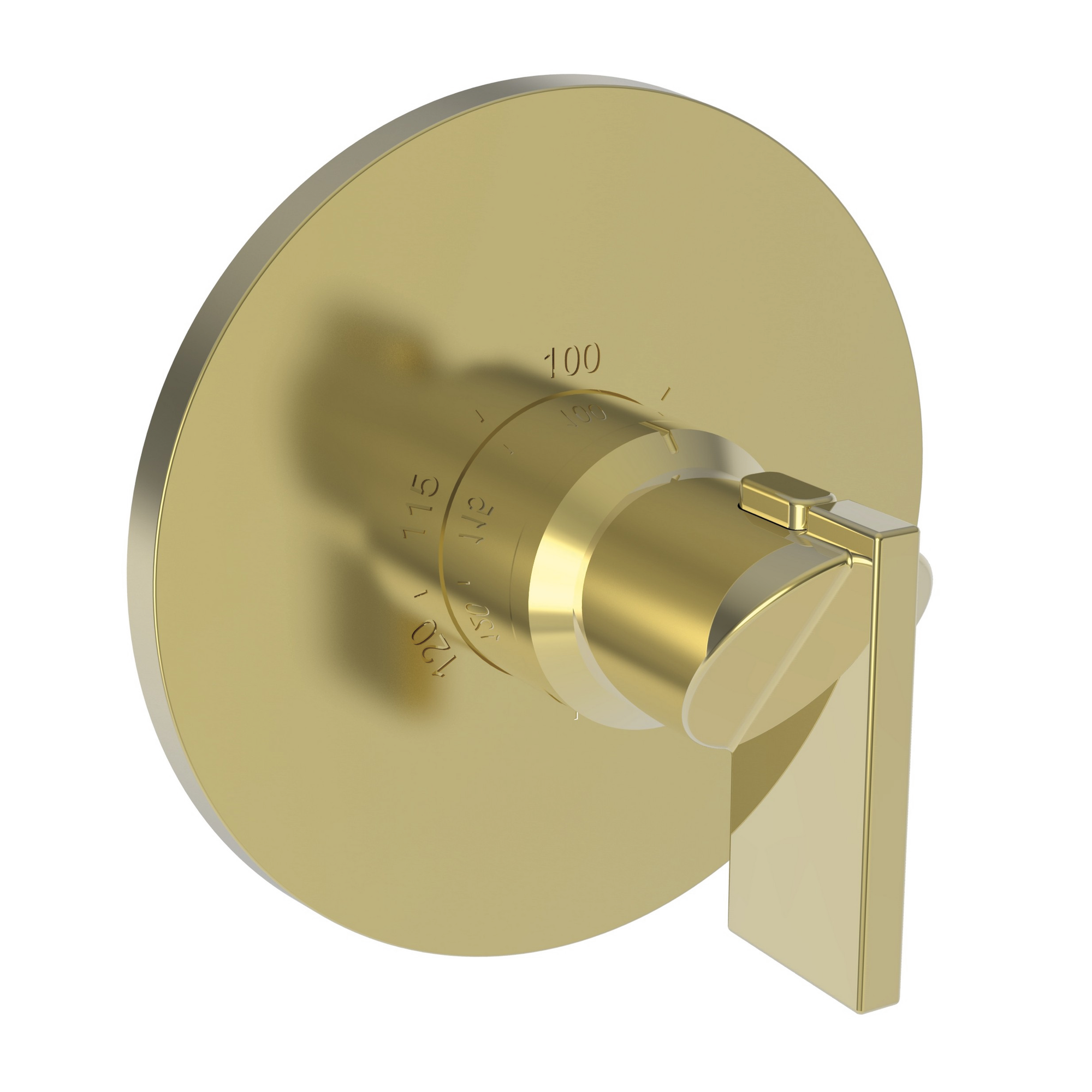 Newport Brass Priya® 3/4" Round Thermostatic Trim Plate with Handle