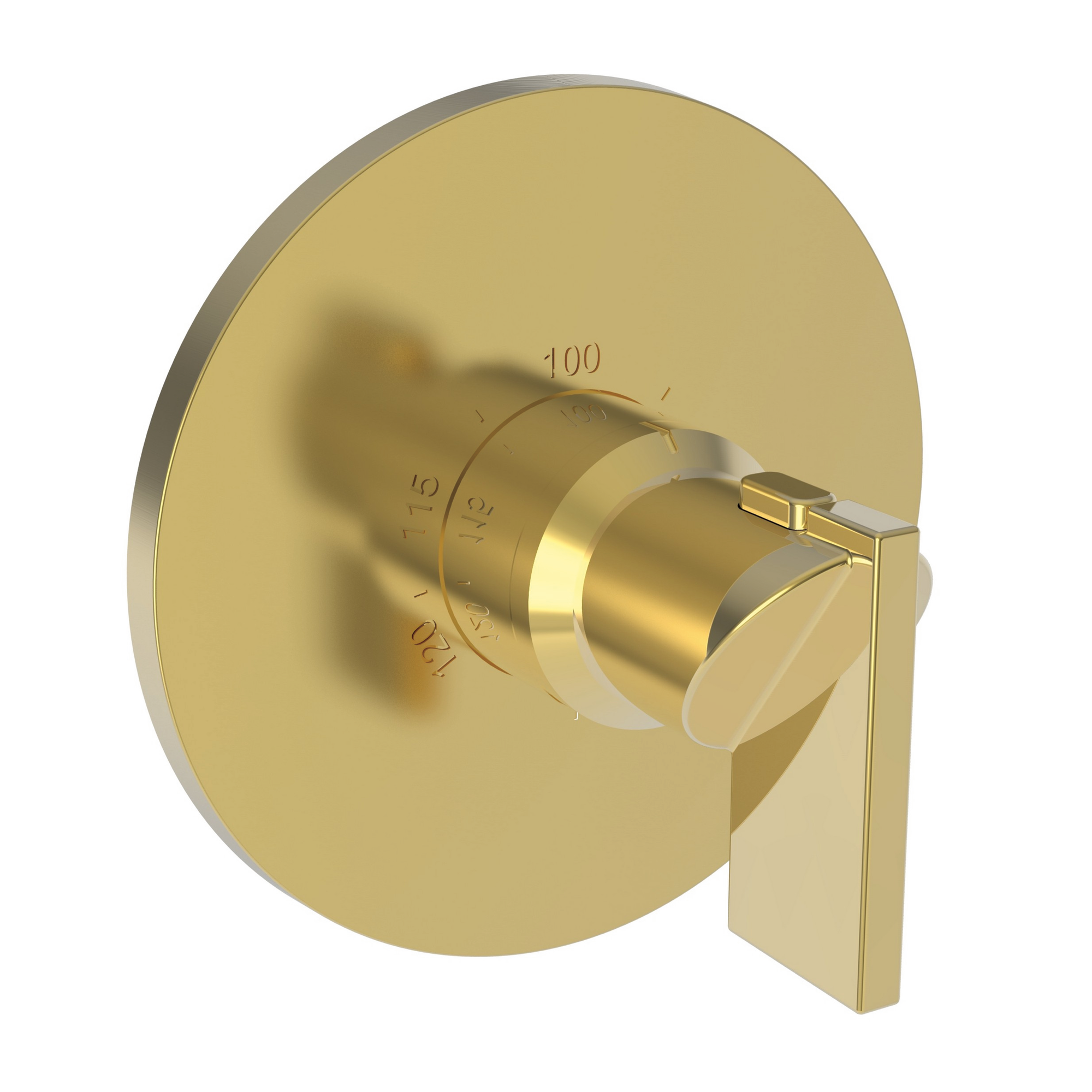 Newport Brass Priya® 3/4" Round Thermostatic Trim Plate with Handle