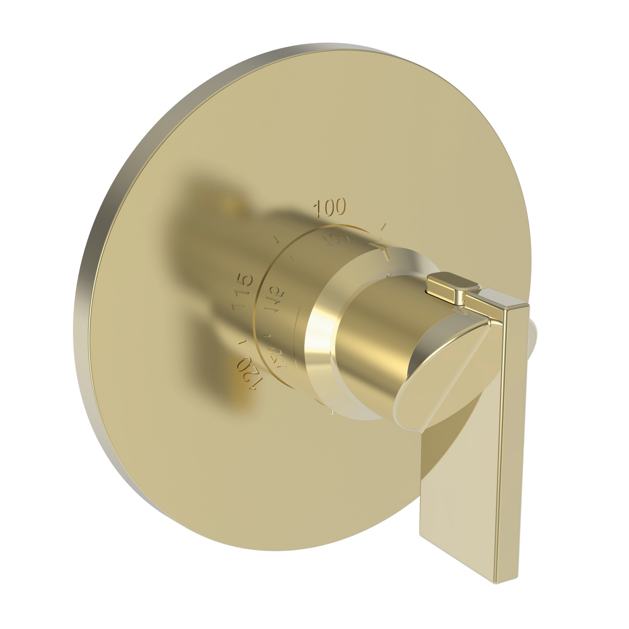 Newport Brass Priya® 3/4" Round Thermostatic Trim Plate with Handle