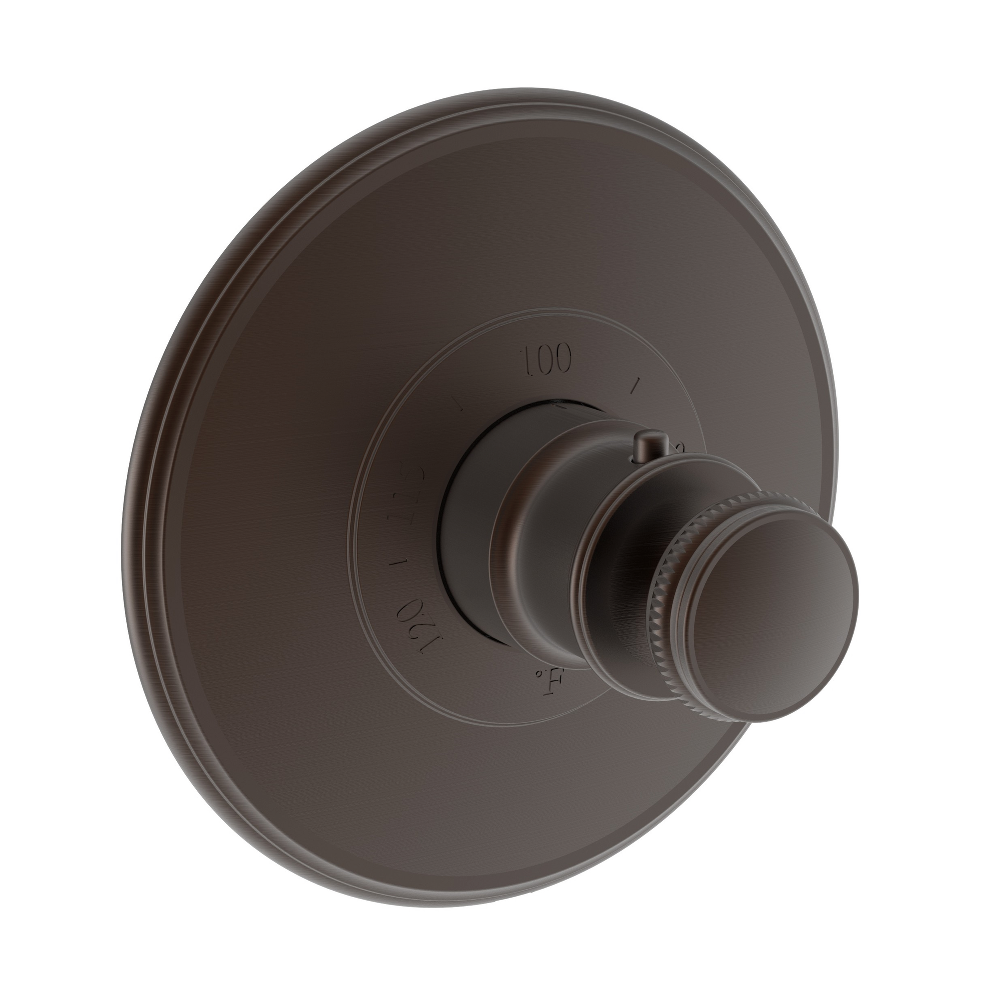 Newport Brass Ithaca® 3/4" Round Thermostatic Trim Plate with Handle