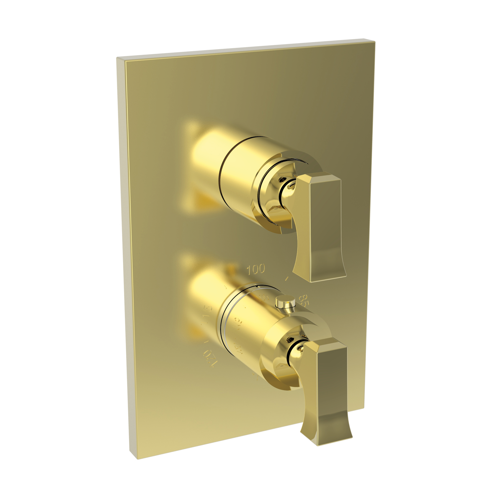 Newport Brass Joffrey® 1/2" Square Thermostatic Trim Plate with Handle