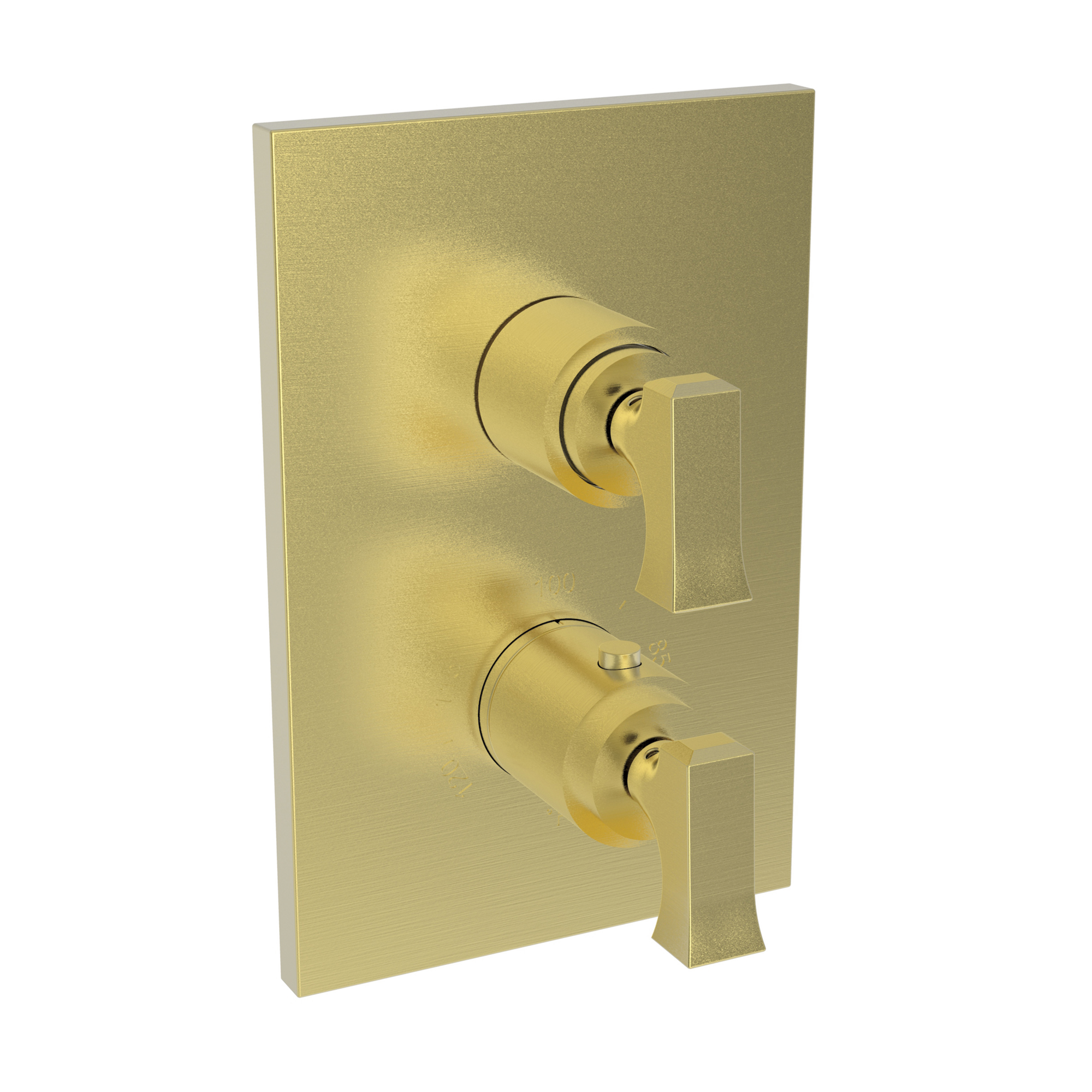 Newport Brass Joffrey® 1/2" Square Thermostatic Trim Plate with Handle