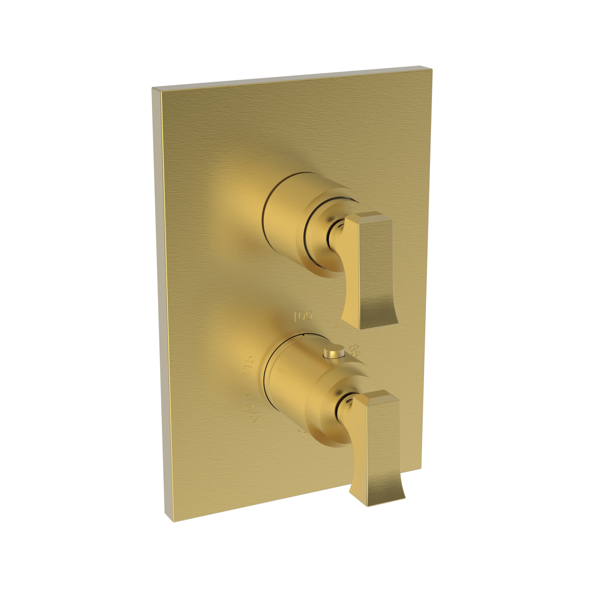 Newport Brass Joffrey® 1/2" Square Thermostatic Trim Plate with Handle