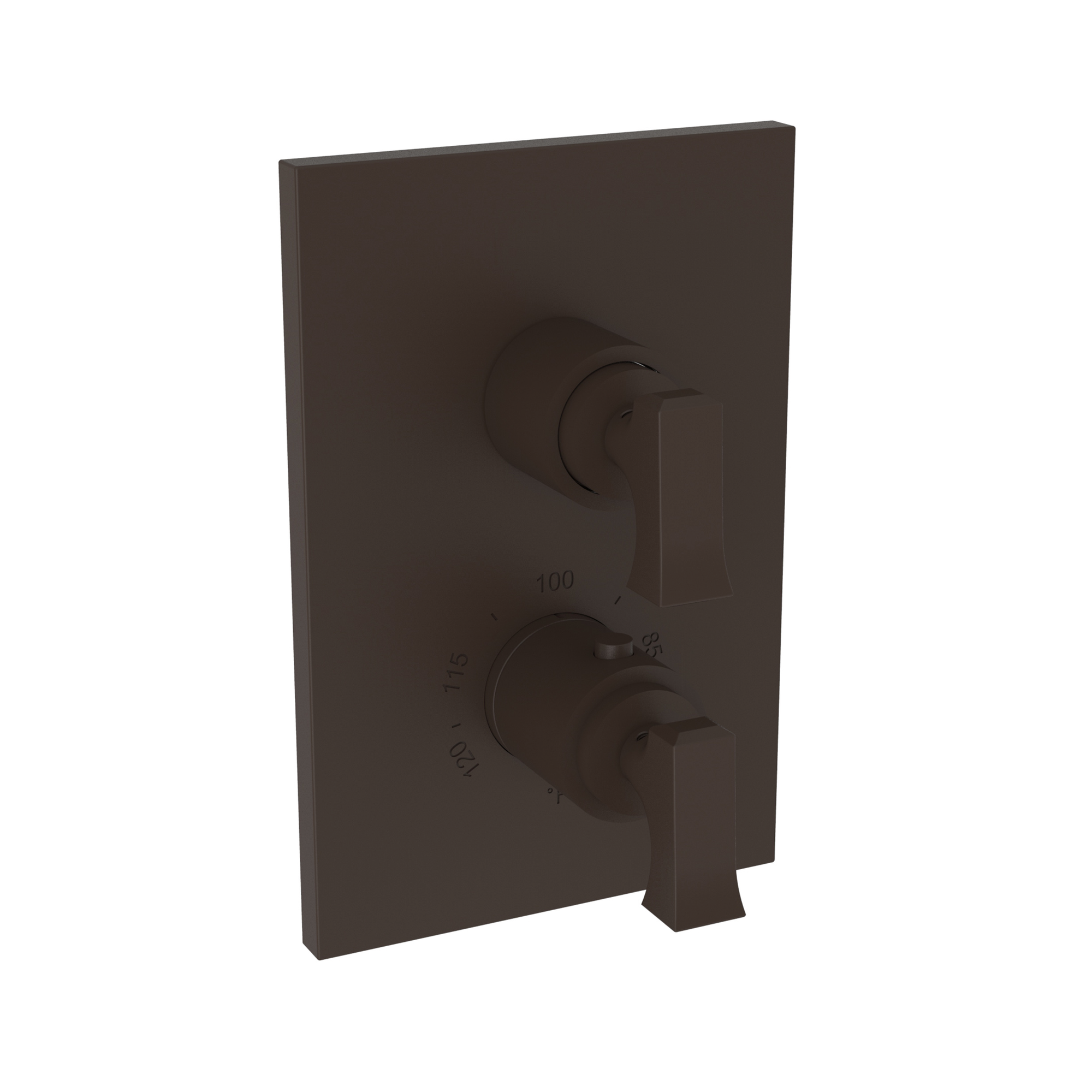 Newport Brass Joffrey® 1/2" Square Thermostatic Trim Plate with Handle