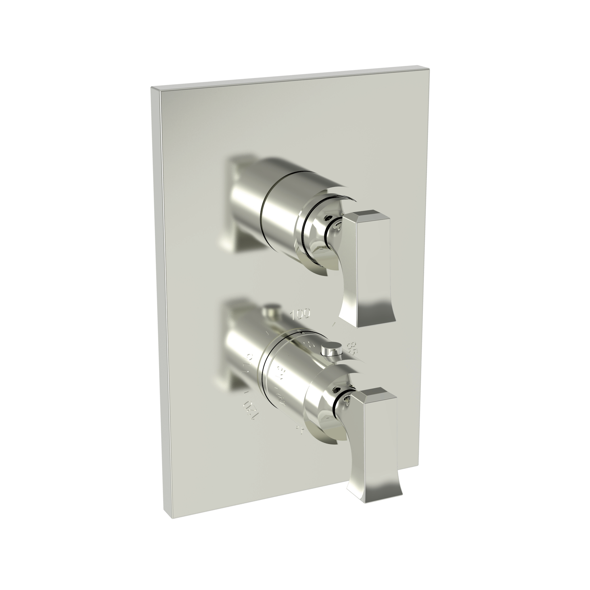 Newport Brass Joffrey® 1/2" Square Thermostatic Trim Plate with Handle