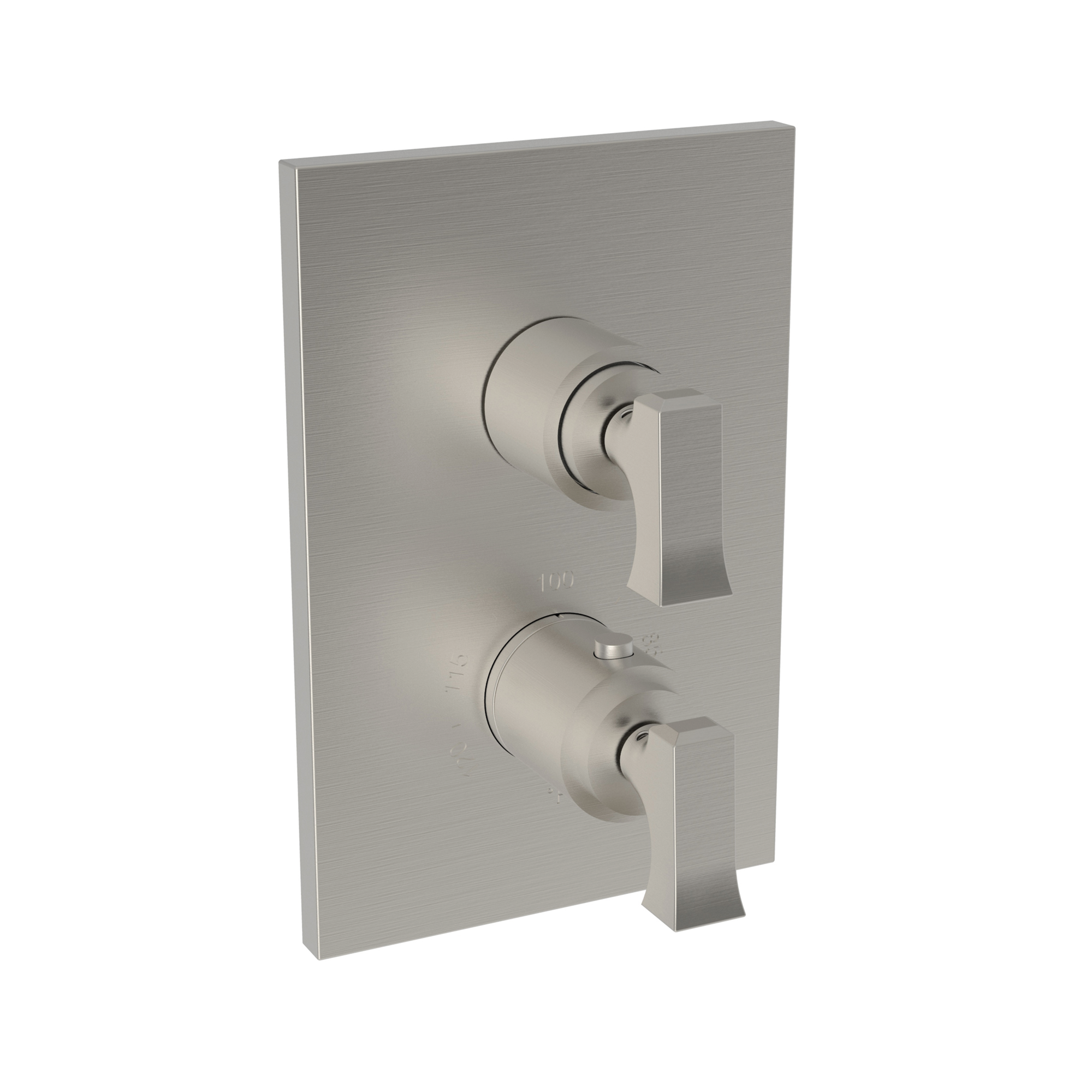 Newport Brass Joffrey® 1/2" Square Thermostatic Trim Plate with Handle