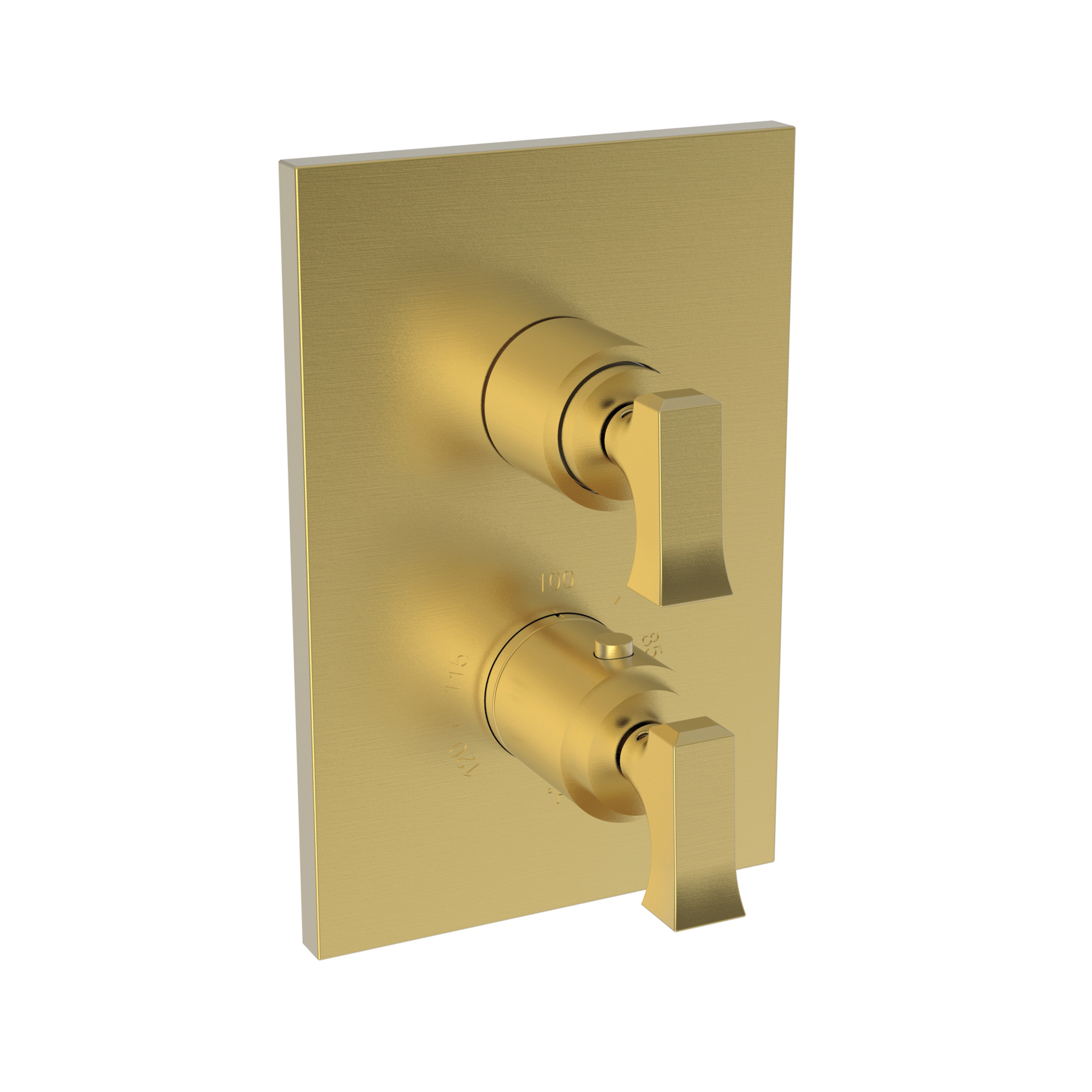 Newport Brass Joffrey® 1/2" Square Thermostatic Trim Plate with Handle
