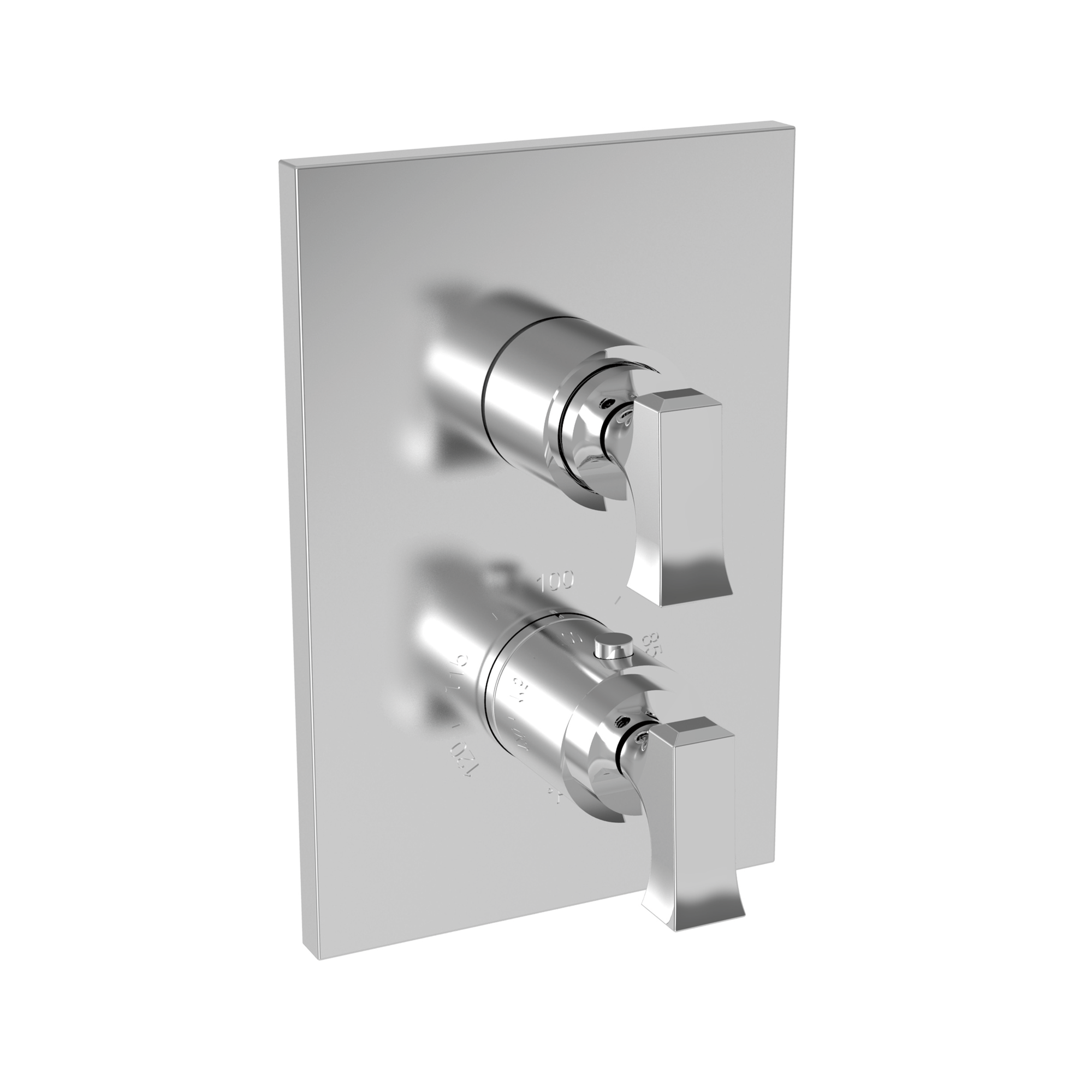 Newport Brass Joffrey® 1/2" Square Thermostatic Trim Plate with Handle