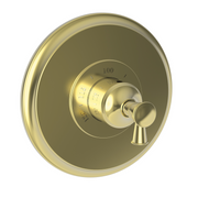 Newport Brass Vander 3/4" Round Thermostatic Trim Plate with Handle