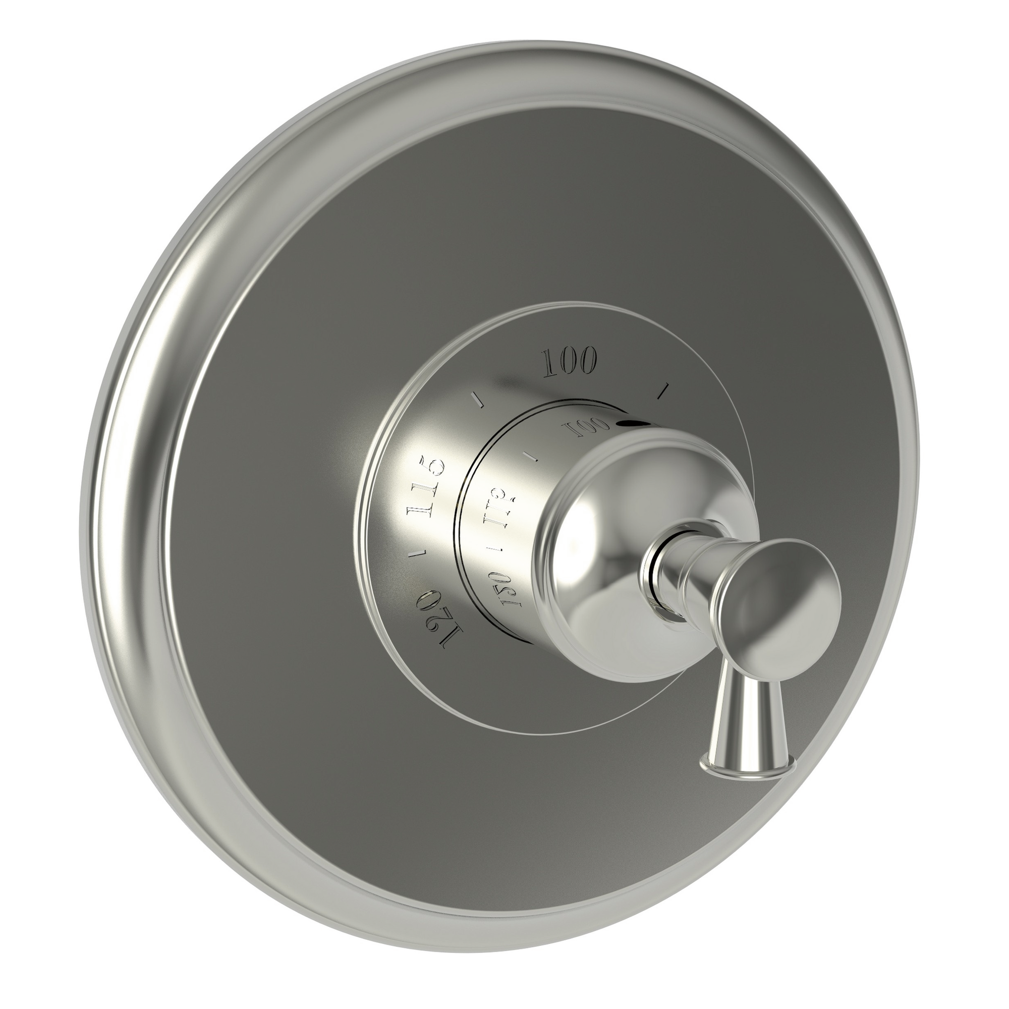 Newport Brass Vander 3/4" Round Thermostatic Trim Plate with Handle