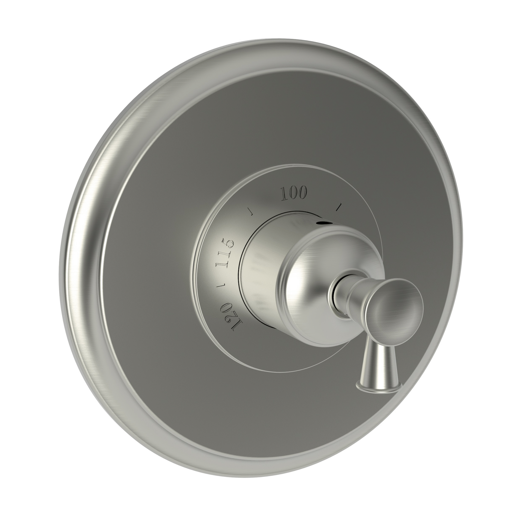 Newport Brass Vander 3/4" Round Thermostatic Trim Plate with Handle