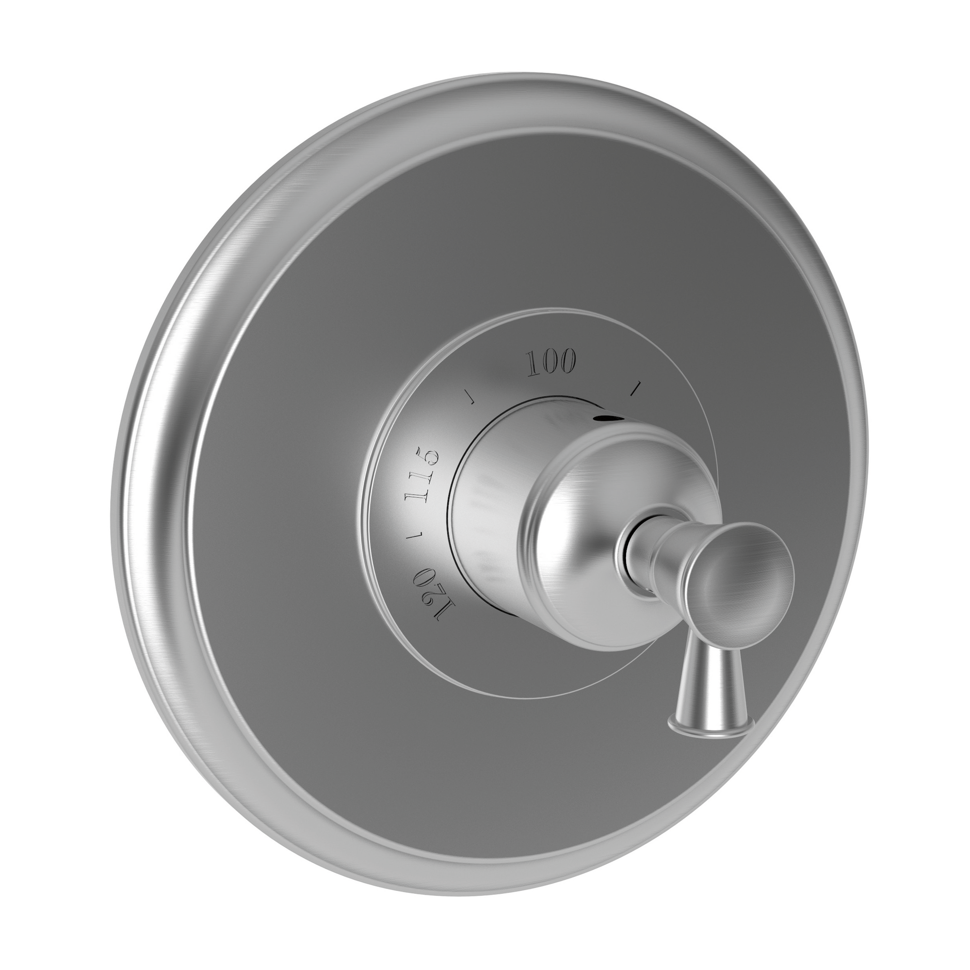 Newport Brass Vander 3/4" Round Thermostatic Trim Plate with Handle
