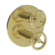 Newport Brass Slater® 1/2" Round Thermostatic Trim Plate with Handle