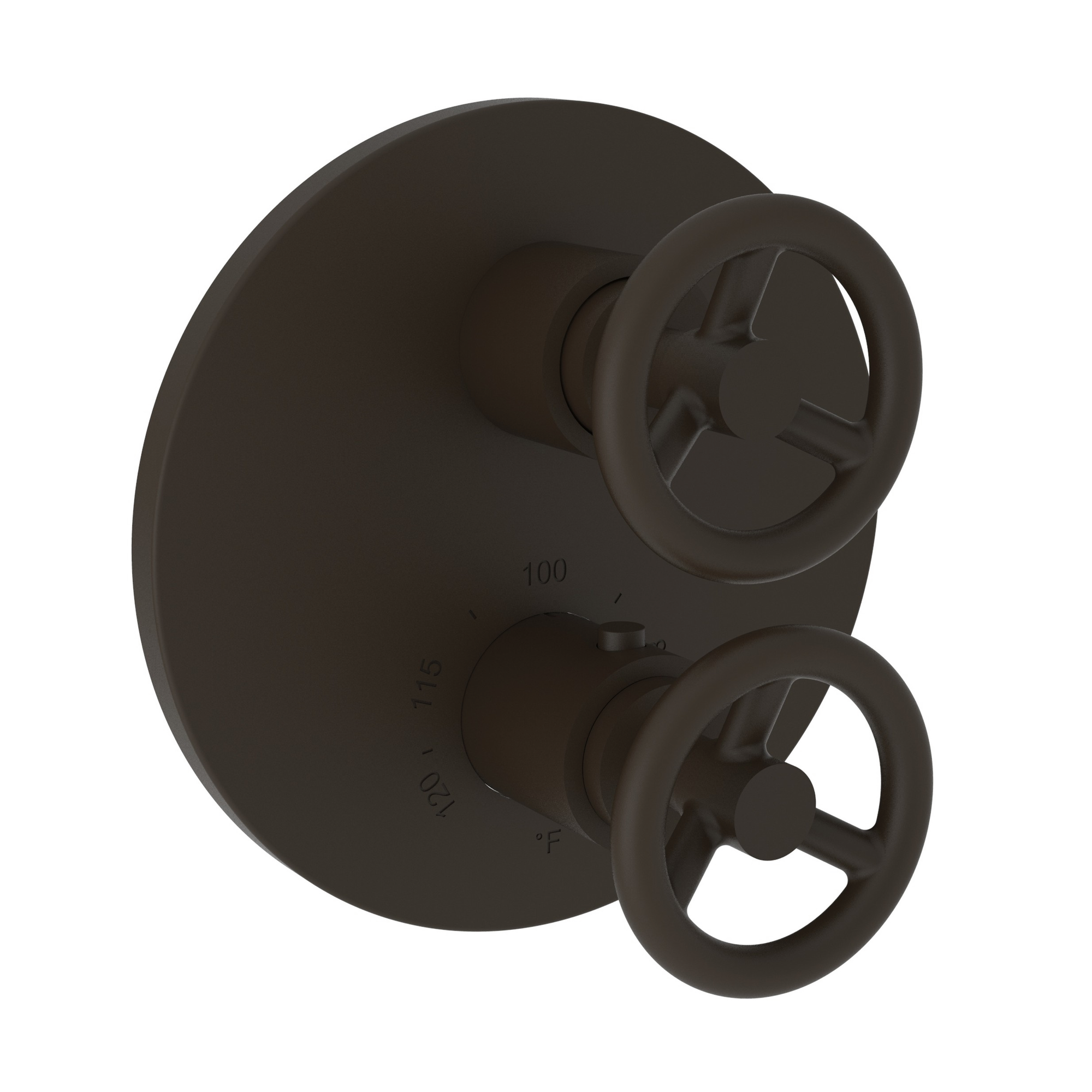 Newport Brass Slater® 1/2" Round Thermostatic Trim Plate with Handle
