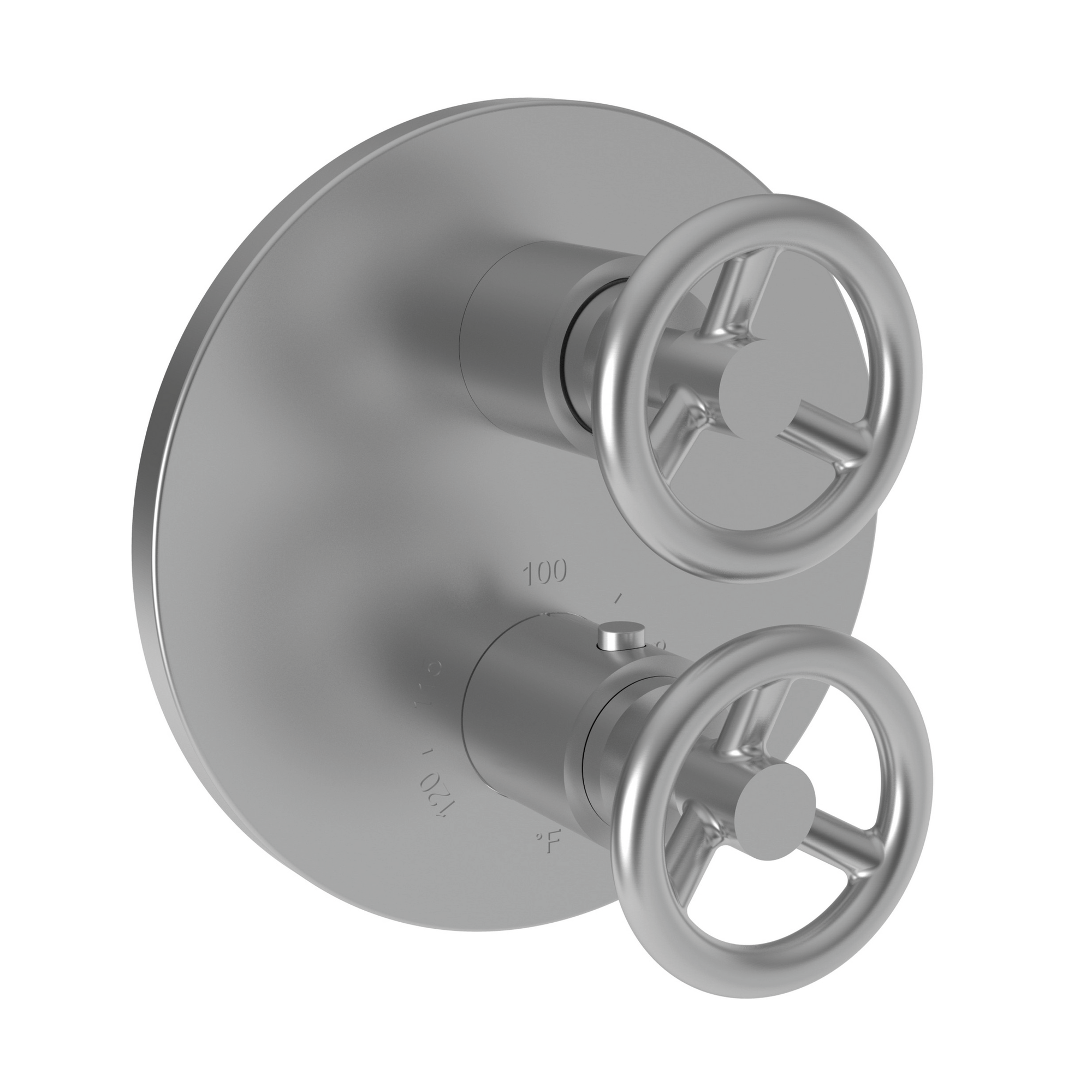 Newport Brass Slater® 1/2" Round Thermostatic Trim Plate with Handle