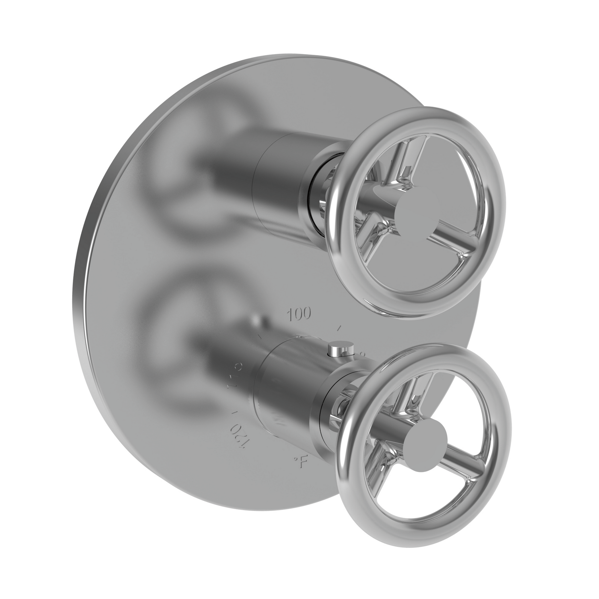 Newport Brass Slater® 1/2" Round Thermostatic Trim Plate with Handle