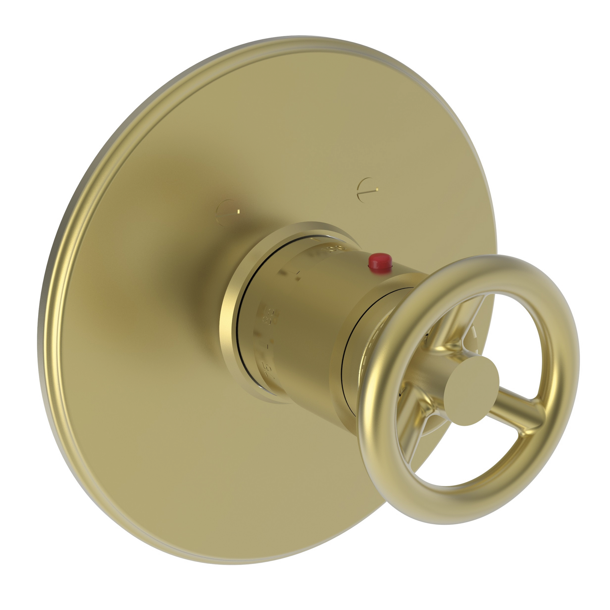 Newport Brass Slater® 3/4" Round Thermostatic Trim Plate with Handle