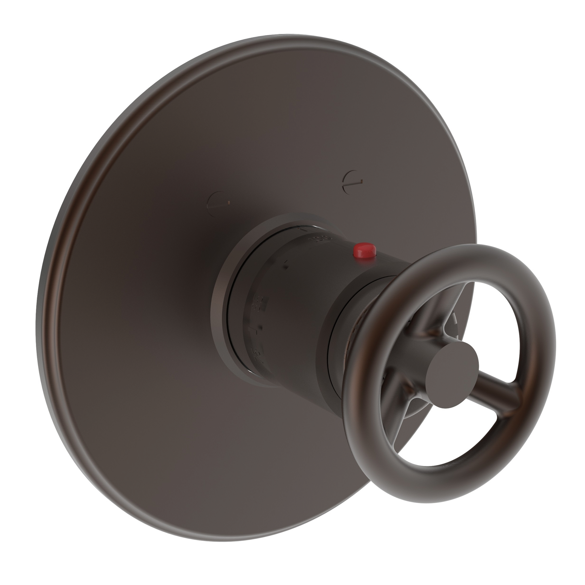 Newport Brass Slater® 3/4" Round Thermostatic Trim Plate with Handle