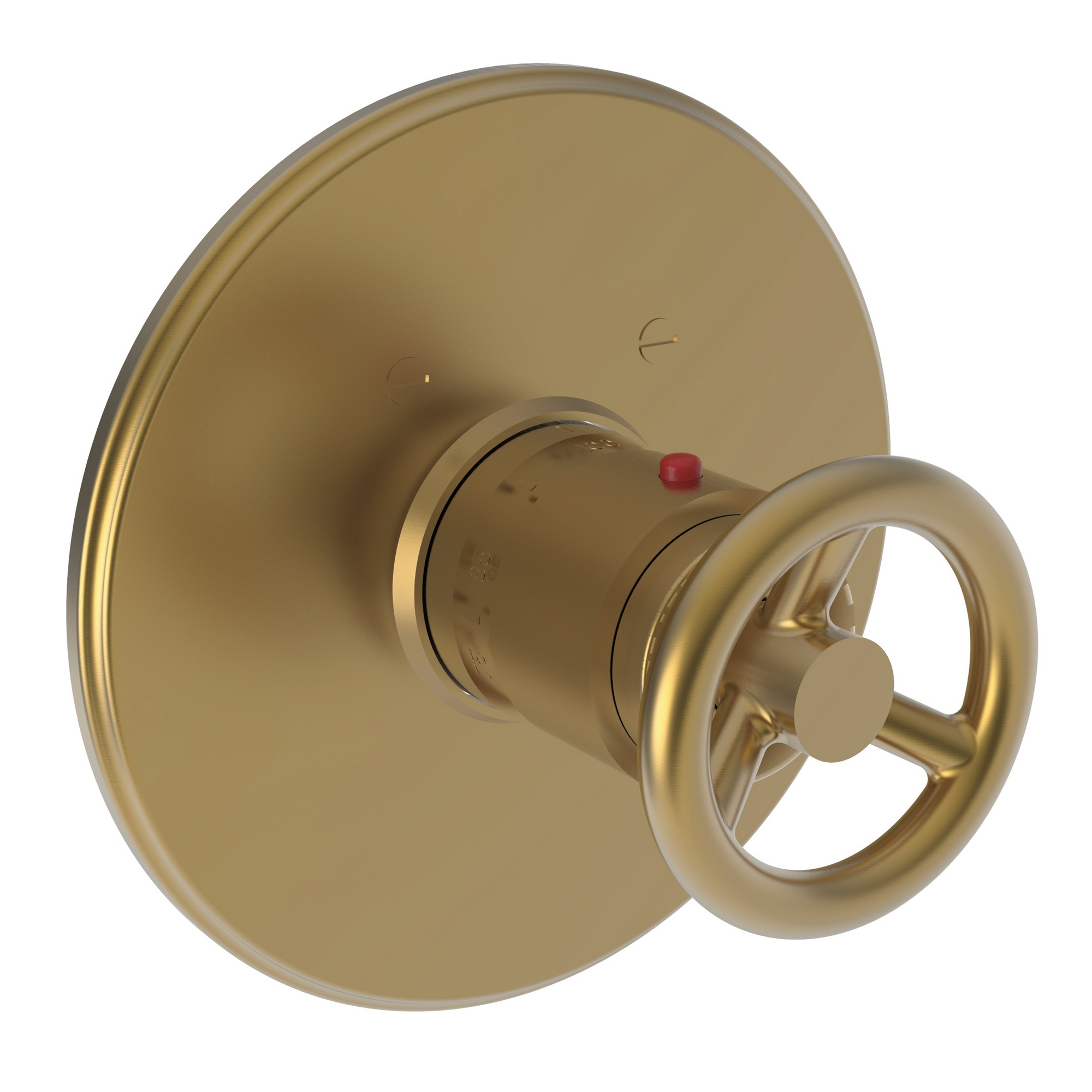 Newport Brass Slater® 3/4" Round Thermostatic Trim Plate with Handle
