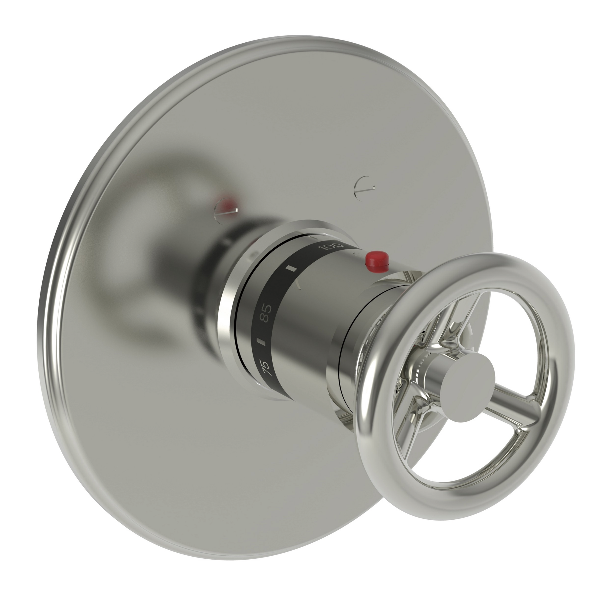 Newport Brass Slater® 3/4" Round Thermostatic Trim Plate with Handle