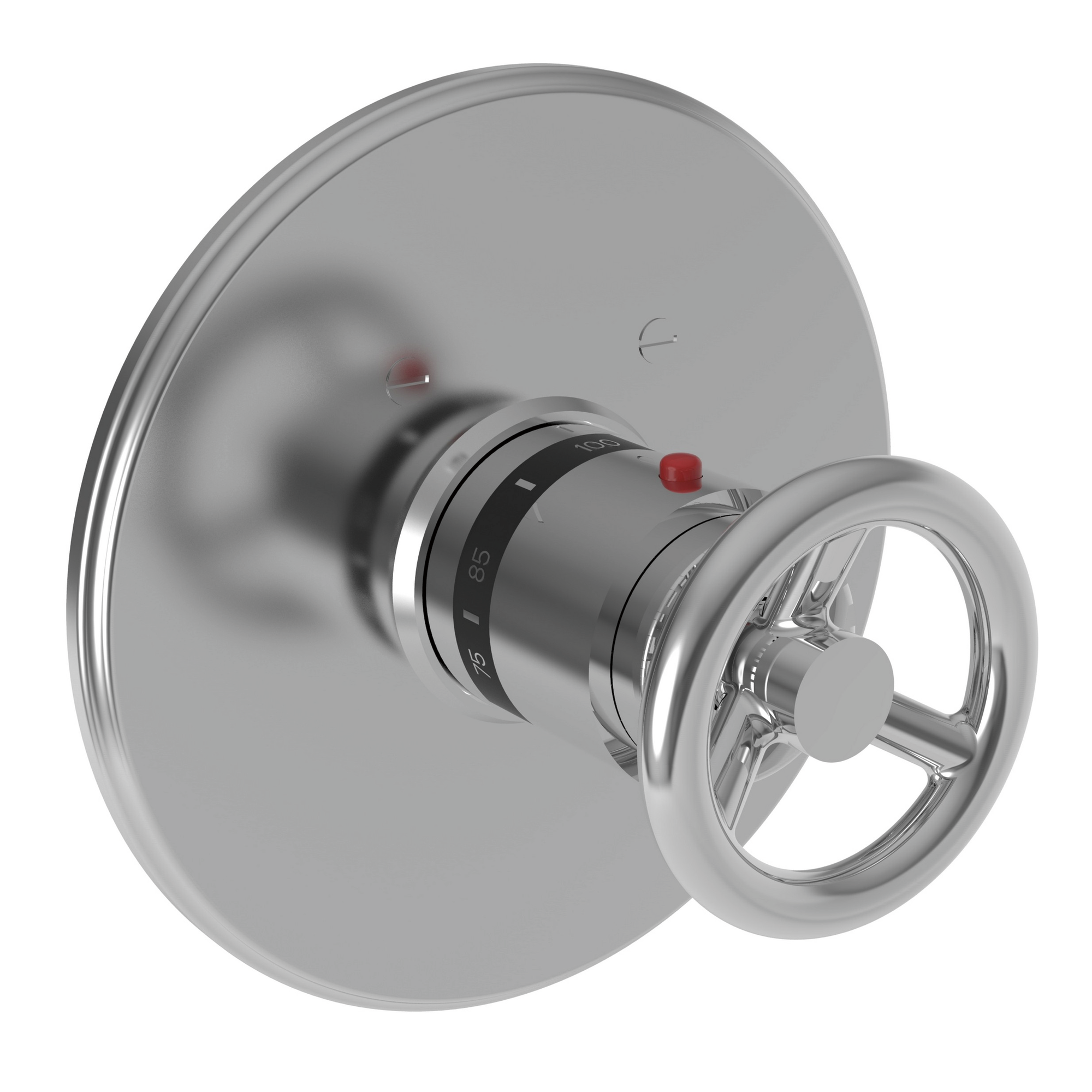 Newport Brass Slater® 3/4" Round Thermostatic Trim Plate with Handle