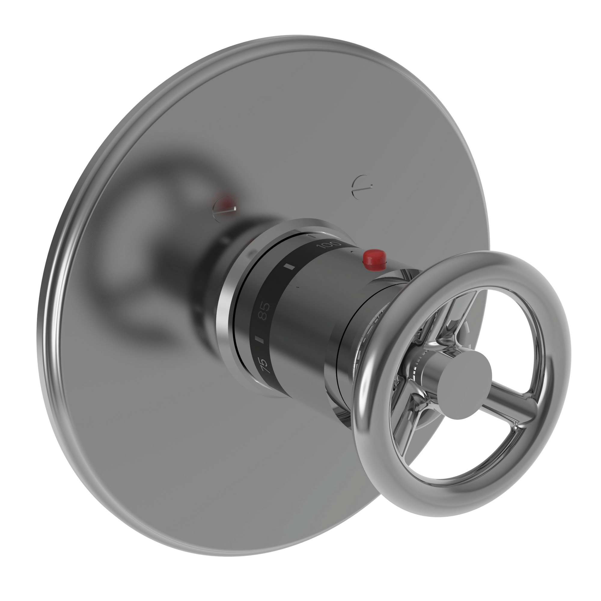 Newport Brass Slater® 3/4" Round Thermostatic Trim Plate with Handle