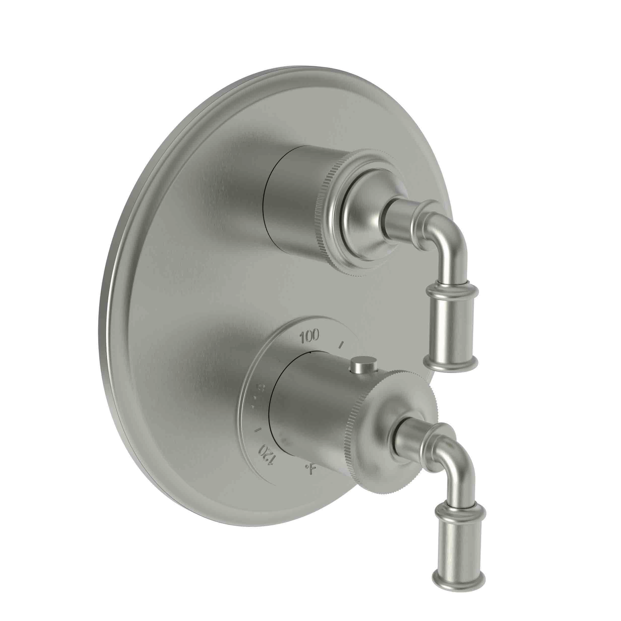 Newport Brass Taft - Kitchen 1/2" Round Thermostatic Trim Plate with Handle