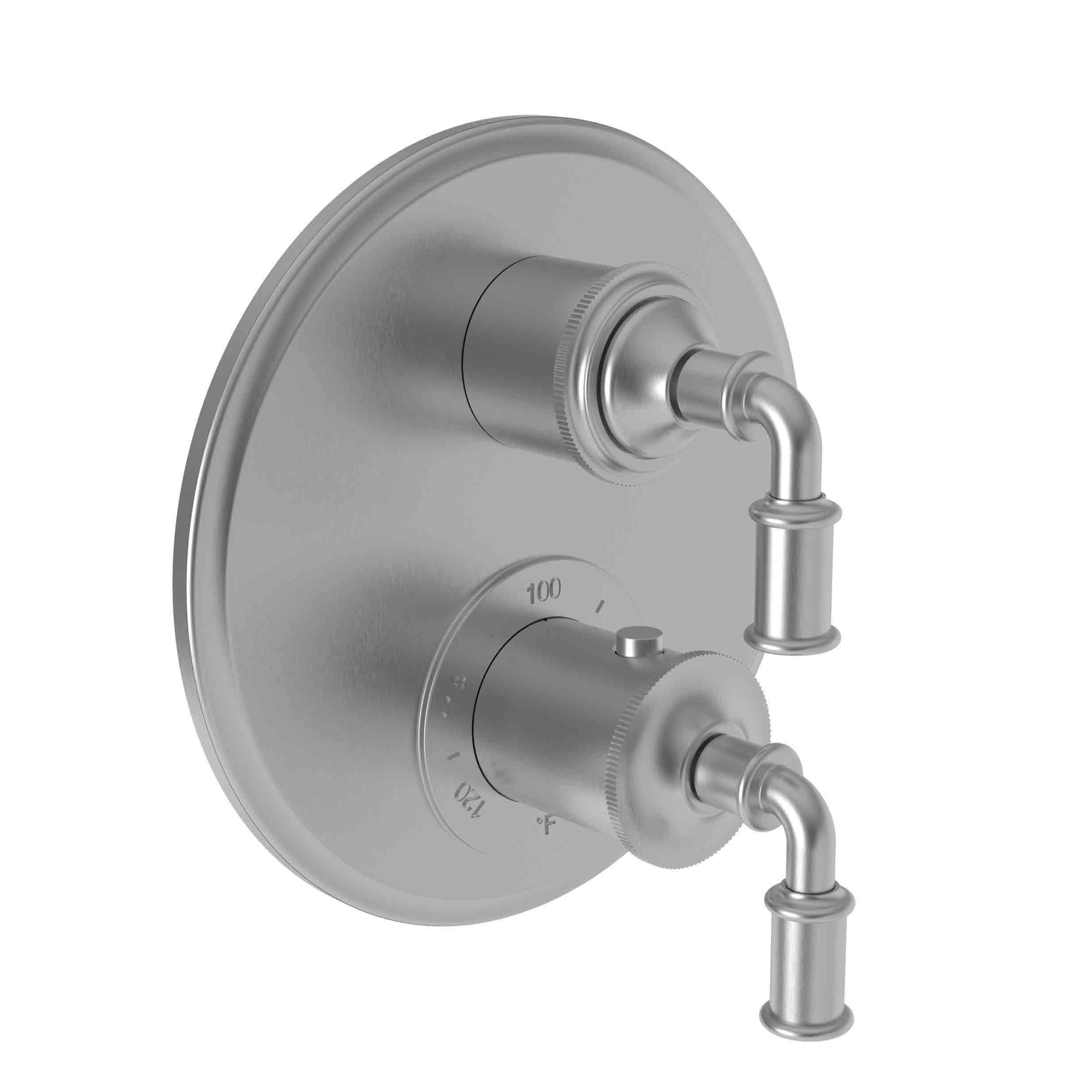 Newport Brass Taft - Kitchen 1/2" Round Thermostatic Trim Plate with Handle