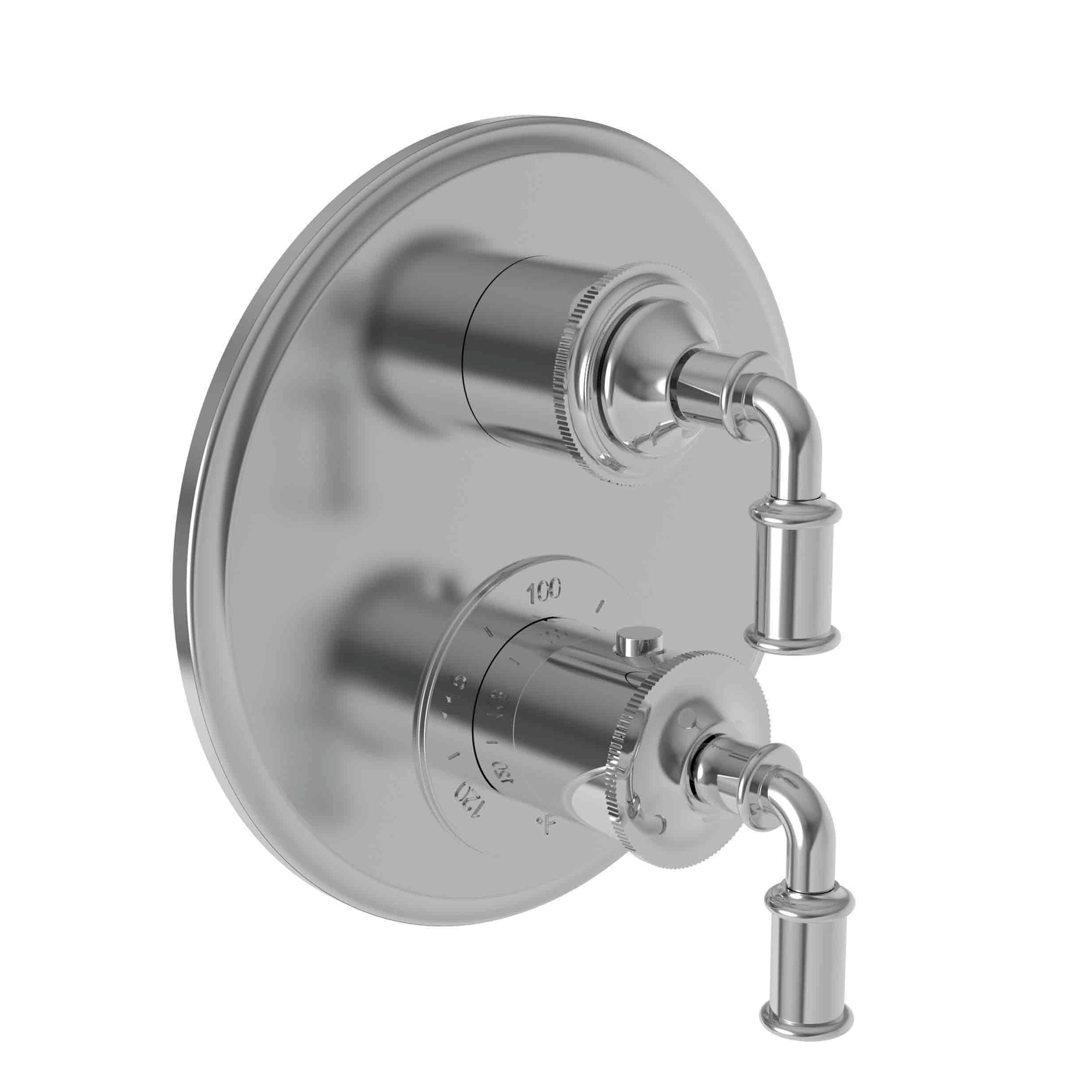 Newport Brass Taft - Kitchen 1/2" Round Thermostatic Trim Plate with Handle