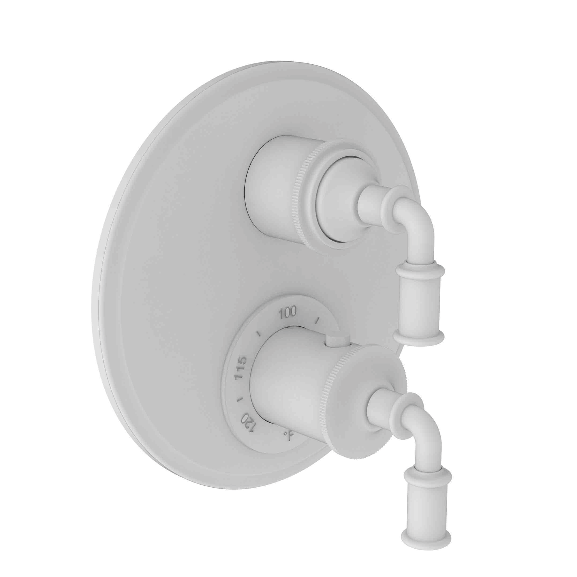 Newport Brass Taft - Kitchen 1/2" Round Thermostatic Trim Plate with Handle