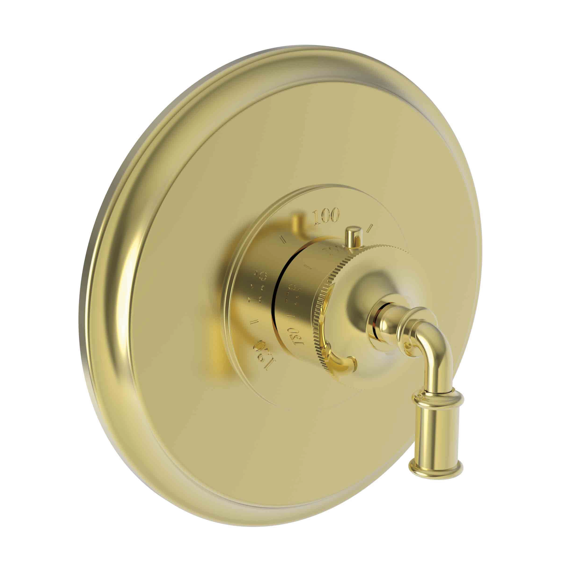 Newport Brass Taft - Kitchen 3/4" Round Thermostatic Trim Plate with Handle