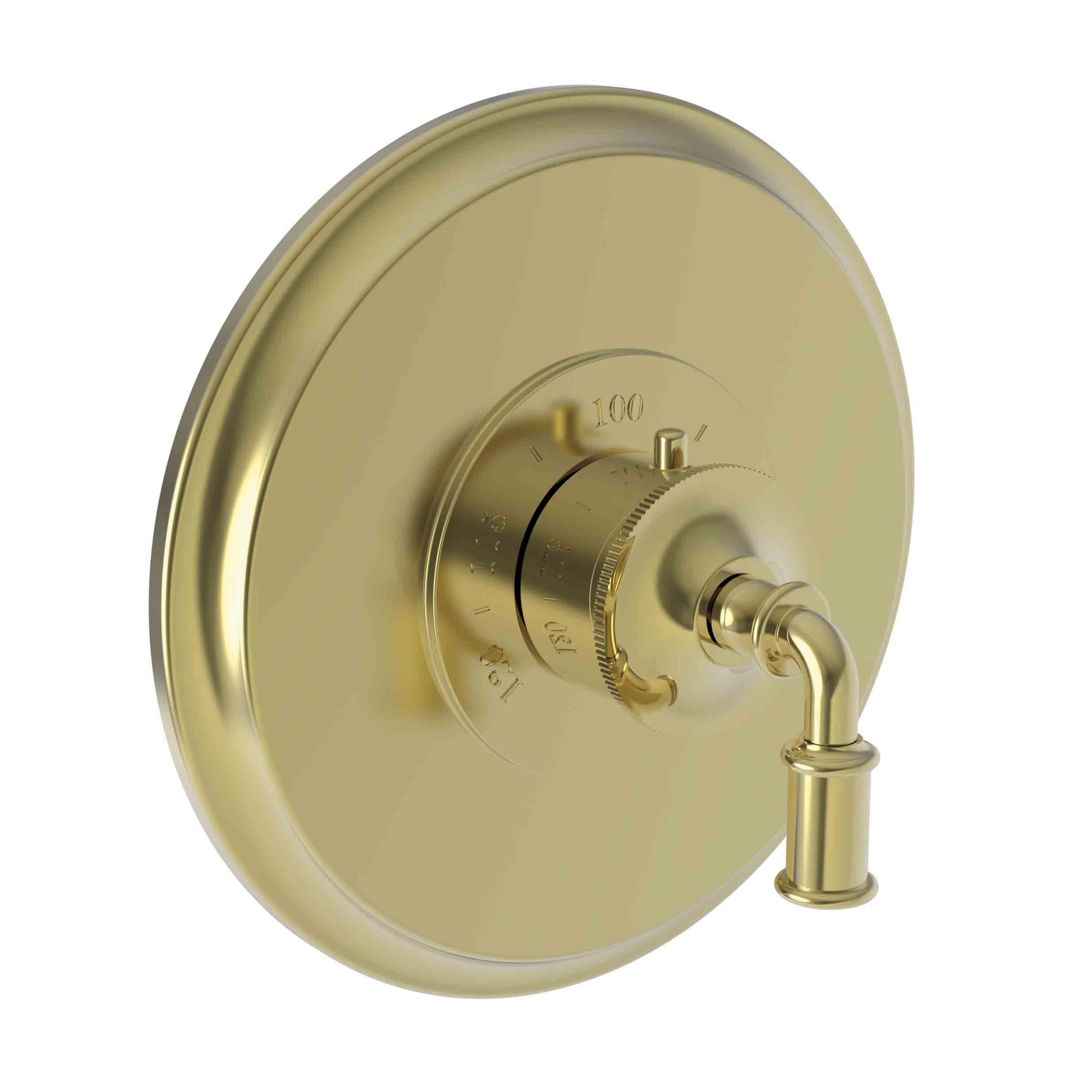 Newport Brass Taft - Kitchen 3/4" Round Thermostatic Trim Plate with Handle