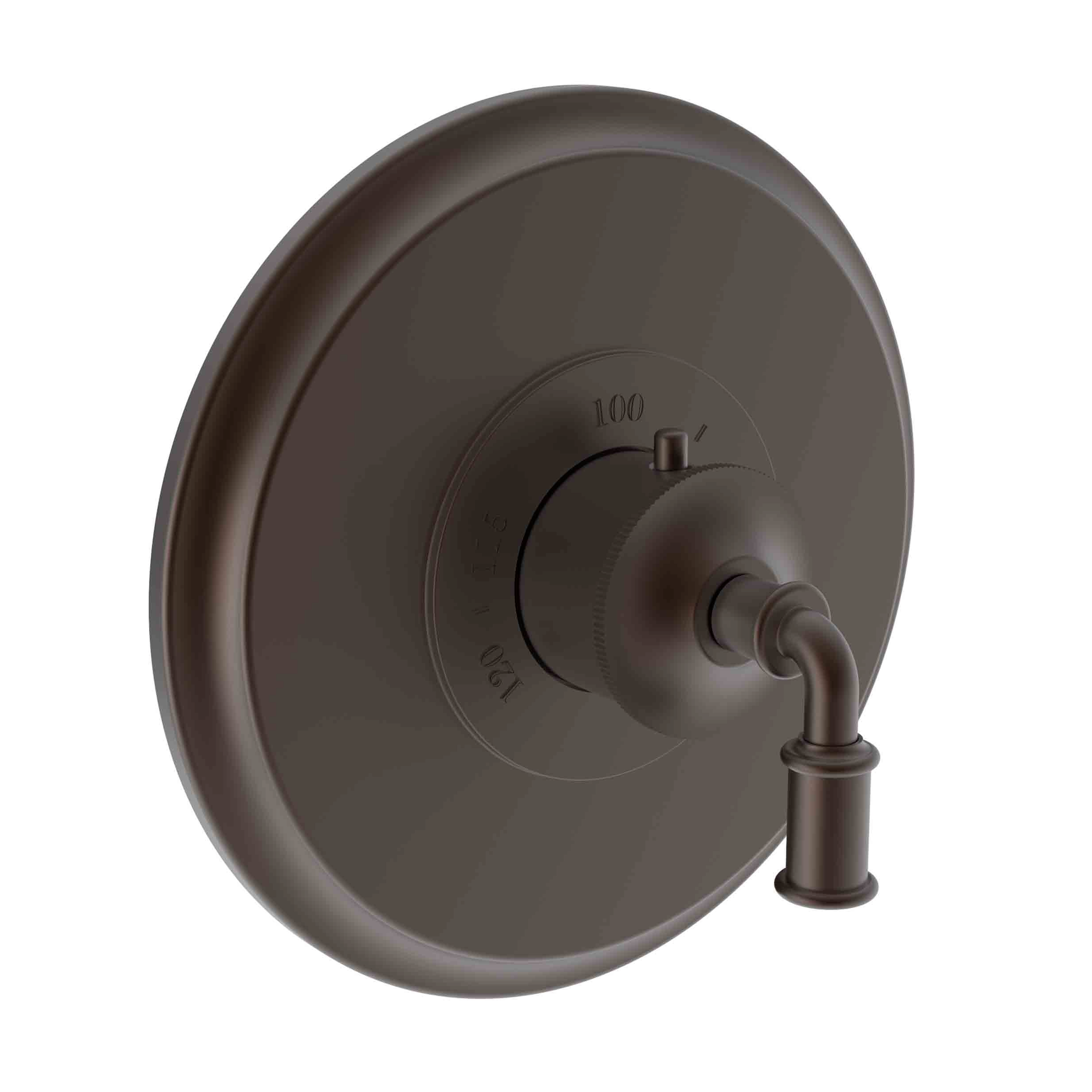 Newport Brass Taft - Kitchen 3/4" Round Thermostatic Trim Plate with Handle