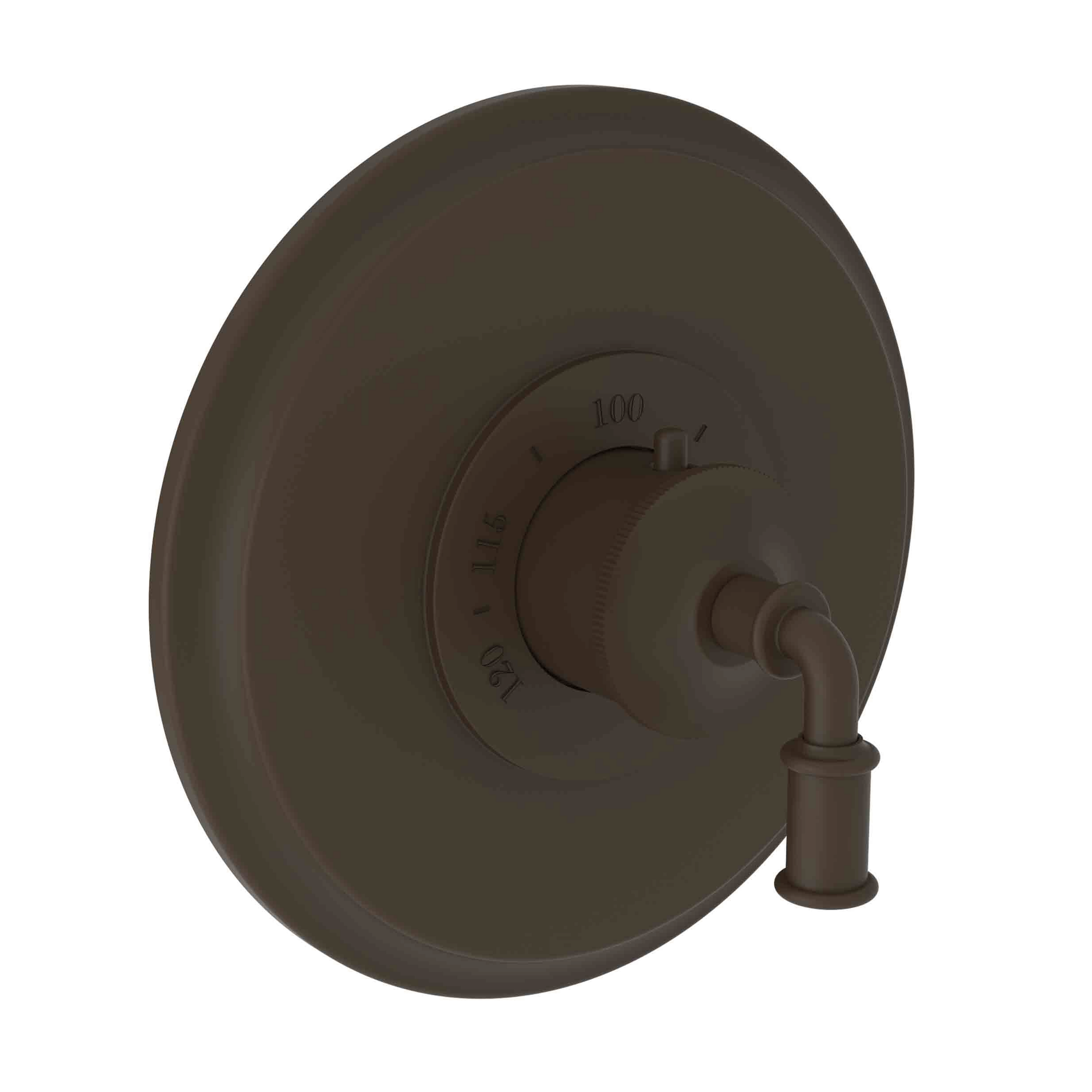 Newport Brass Taft - Kitchen 3/4" Round Thermostatic Trim Plate with Handle