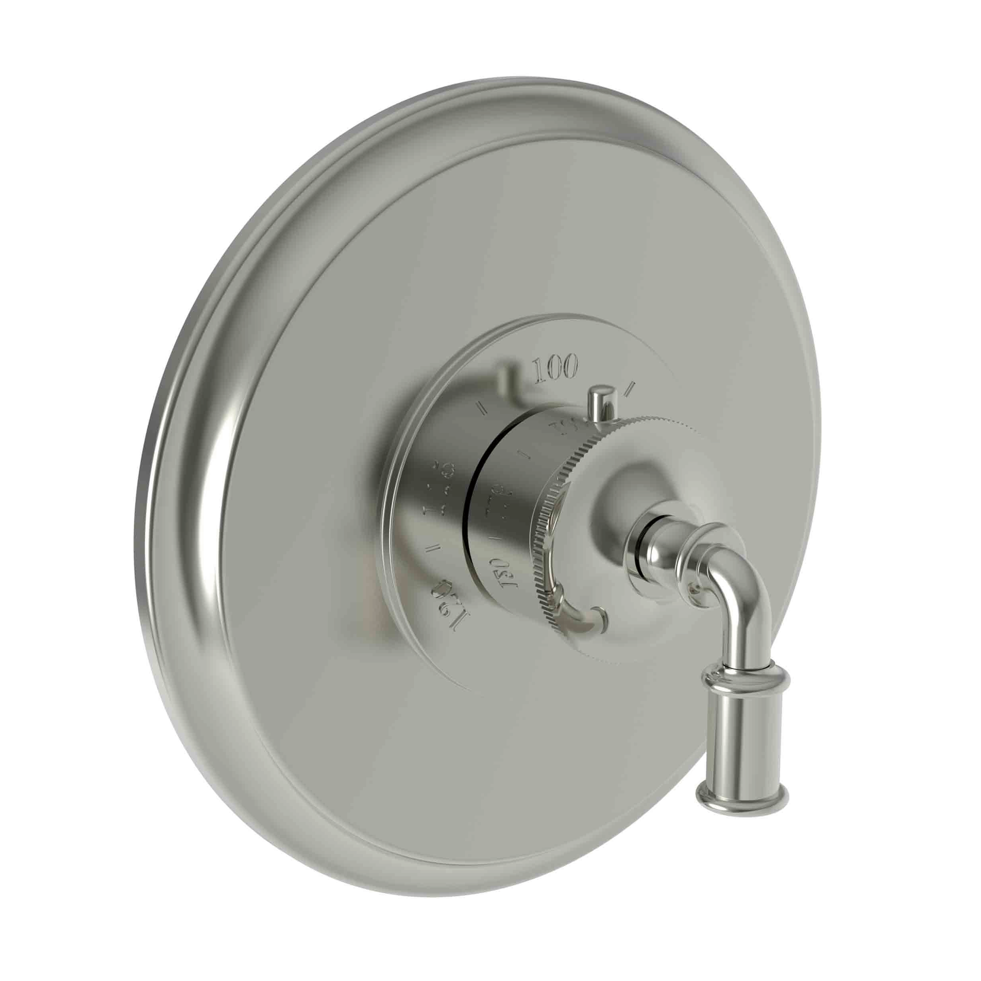 Newport Brass Taft - Kitchen 3/4" Round Thermostatic Trim Plate with Handle