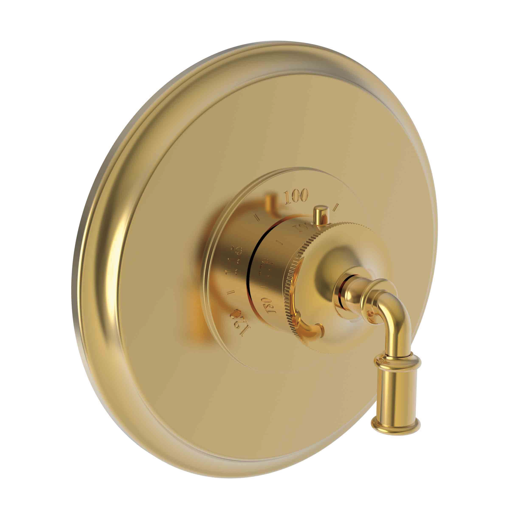 Newport Brass Taft - Kitchen 3/4" Round Thermostatic Trim Plate with Handle