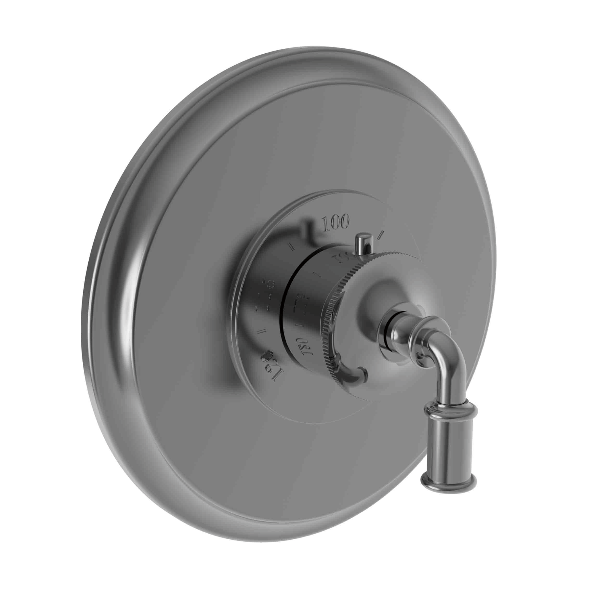 Newport Brass Taft - Kitchen 3/4" Round Thermostatic Trim Plate with Handle