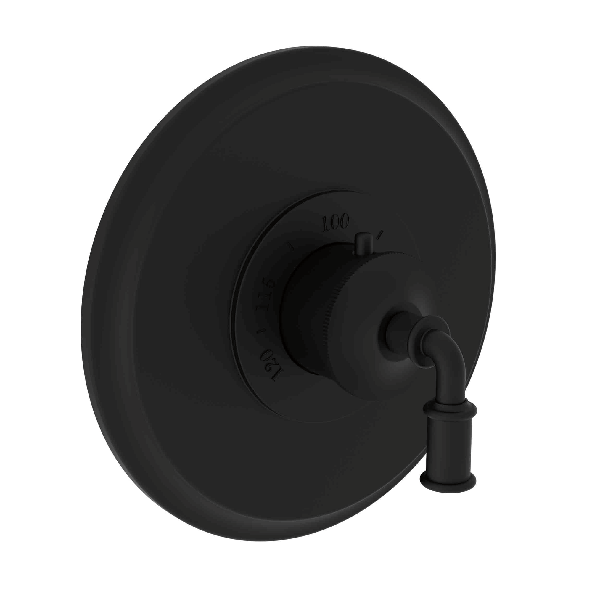 Newport Brass Taft - Kitchen 3/4" Round Thermostatic Trim Plate with Handle