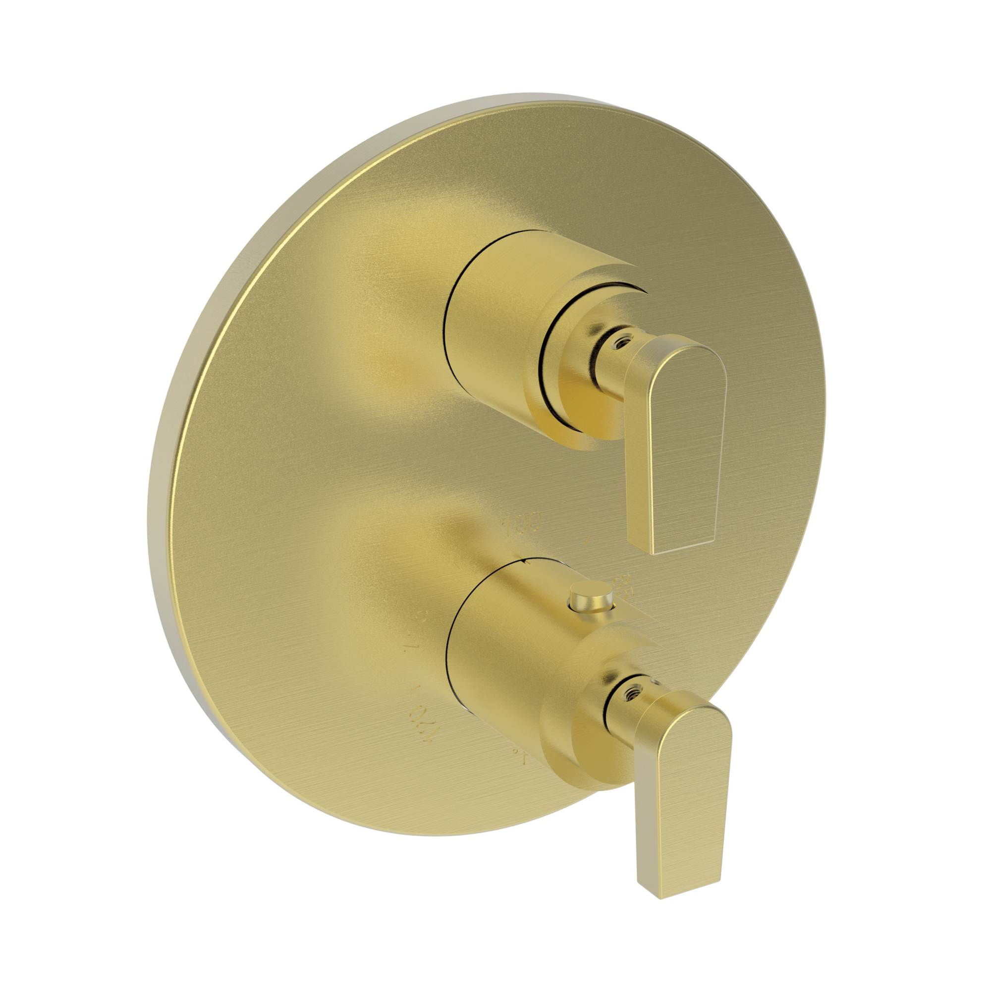 Newport Brass Dorrance® 1/2" Round Thermostatic Trim Plate with Handle