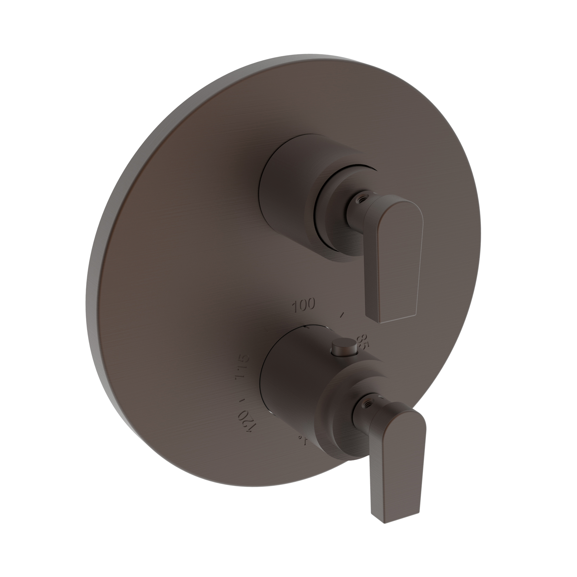 Newport Brass Dorrance® 1/2" Round Thermostatic Trim Plate with Handle