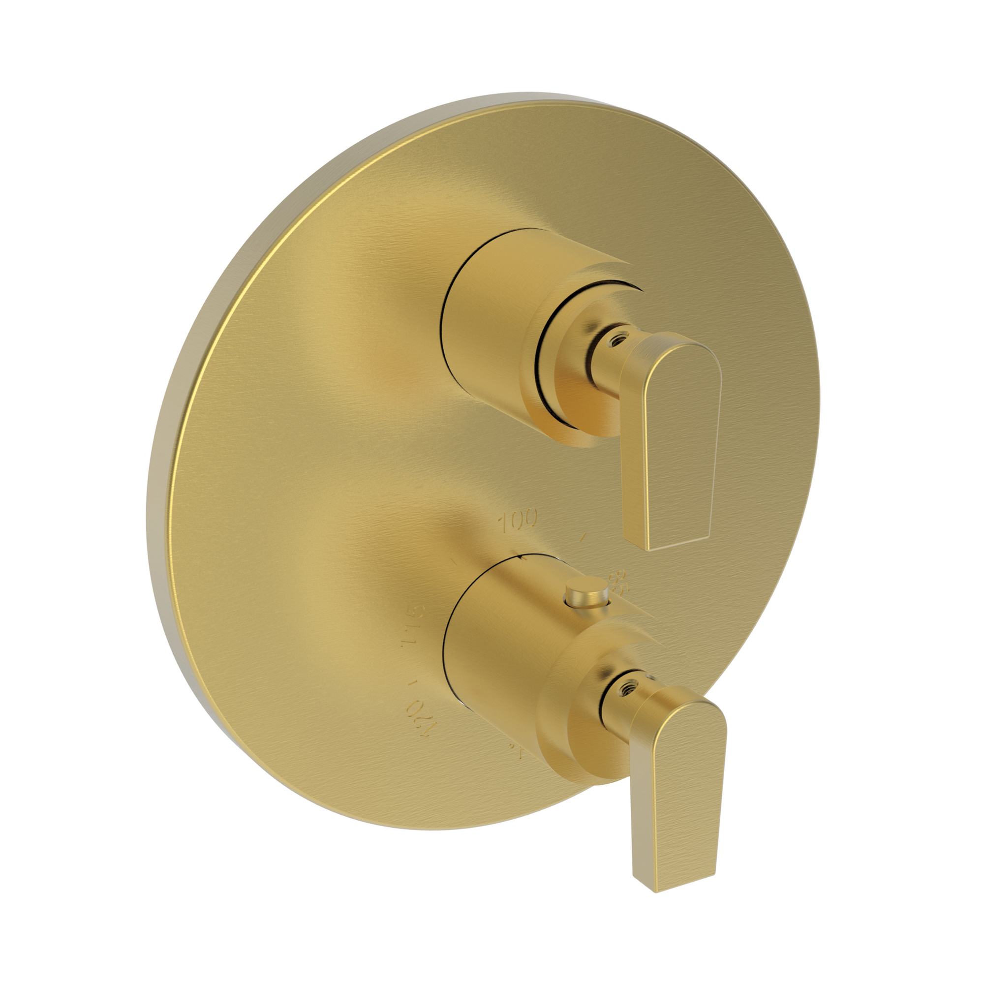 Newport Brass Dorrance® 1/2" Round Thermostatic Trim Plate with Handle