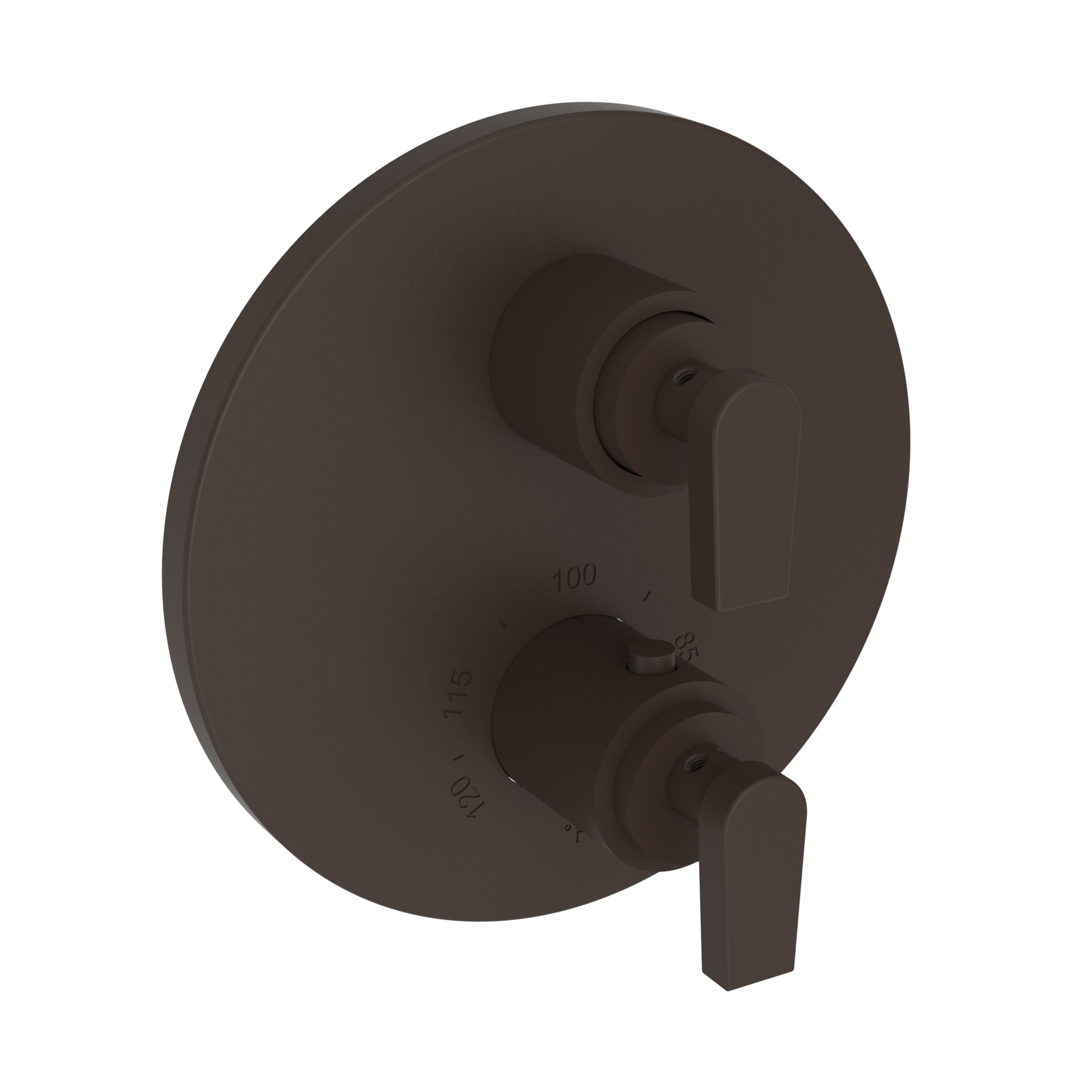 Newport Brass Dorrance® 1/2" Round Thermostatic Trim Plate with Handle