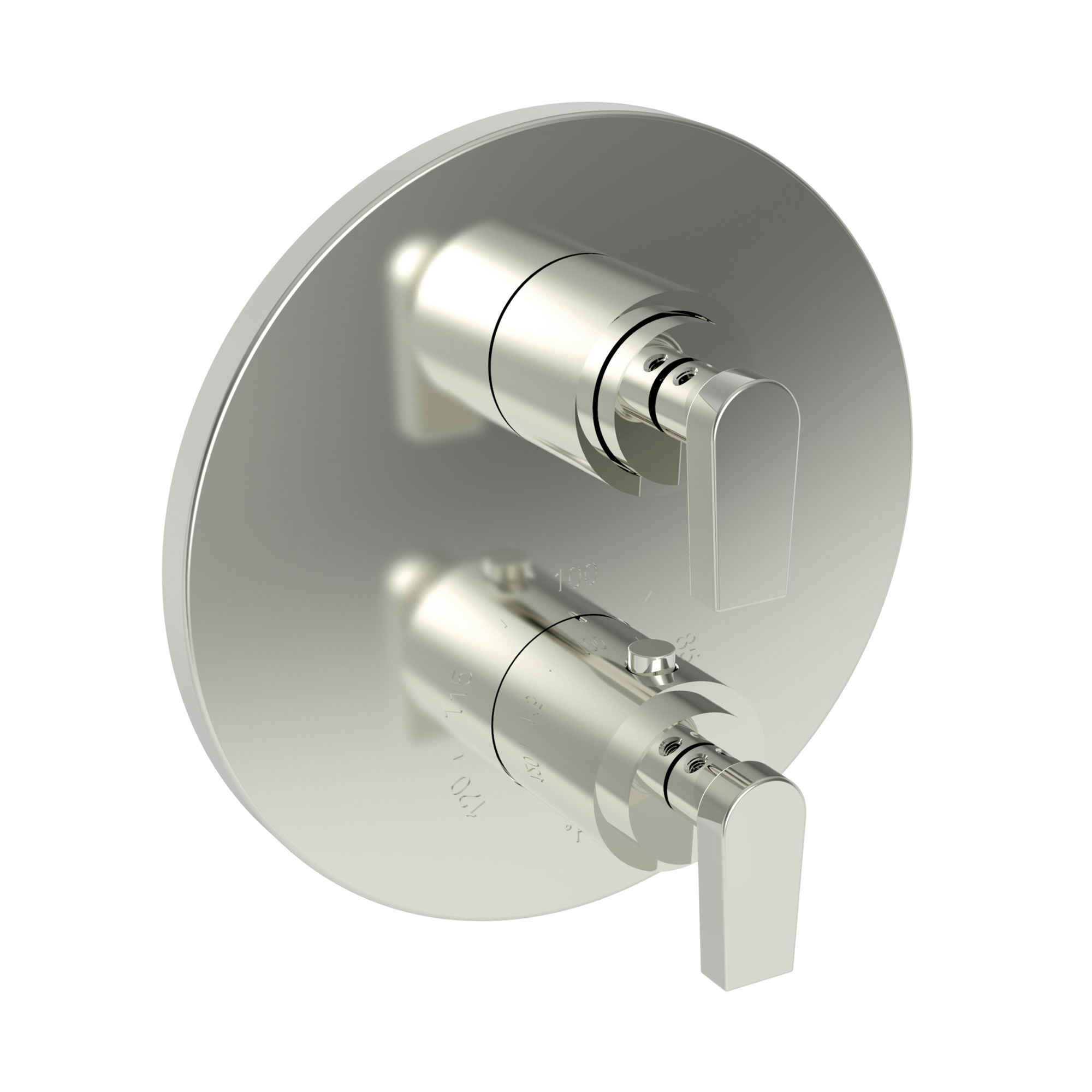 Newport Brass Dorrance® 1/2" Round Thermostatic Trim Plate with Handle