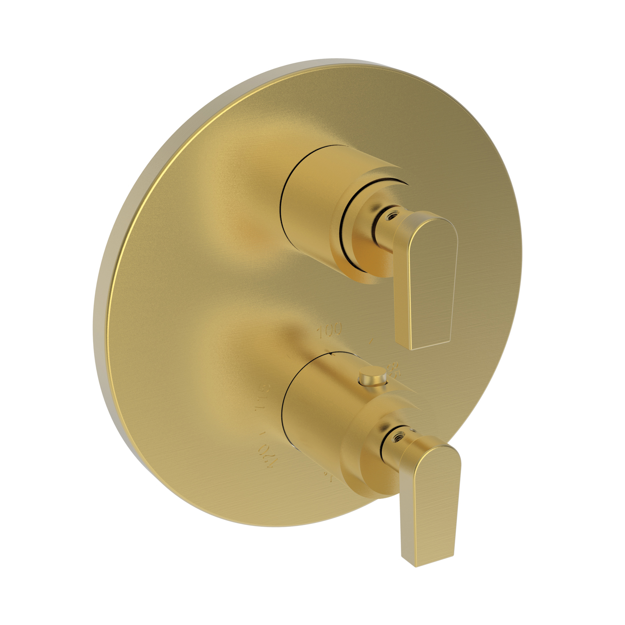 Newport Brass Dorrance® 1/2" Round Thermostatic Trim Plate with Handle