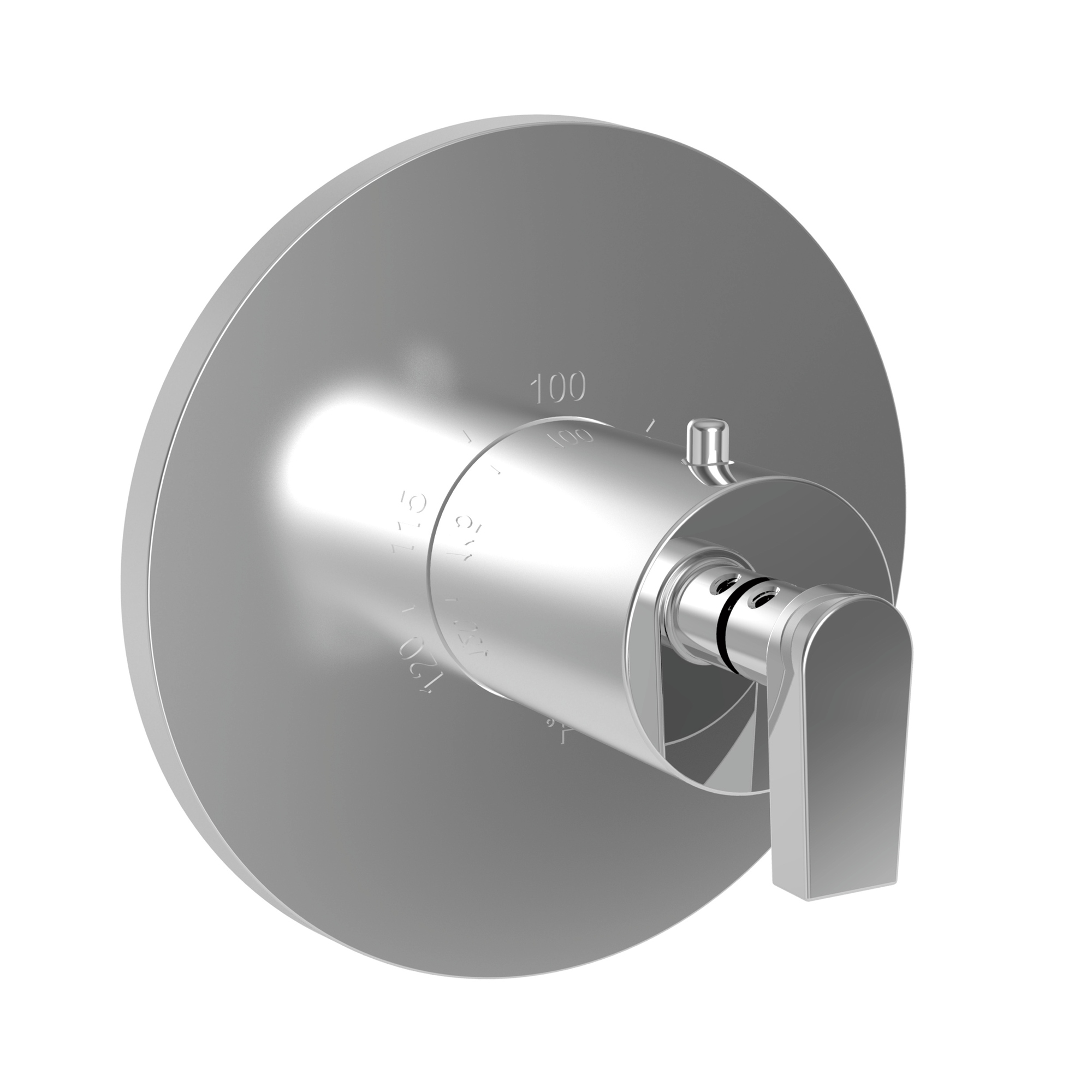 Newport Brass Dorrance® 3/4" Round Thermostatic Trim Plate with Handle