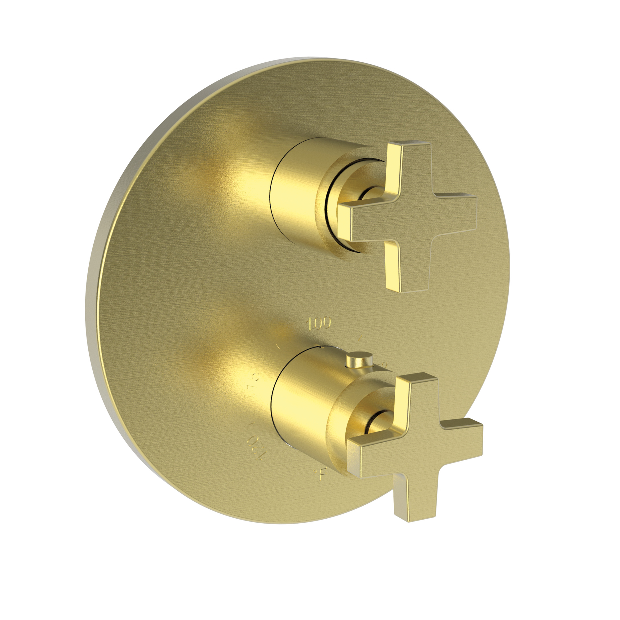 Newport Brass Dorrance® 1/2" Round Thermostatic Trim Plate with Handle