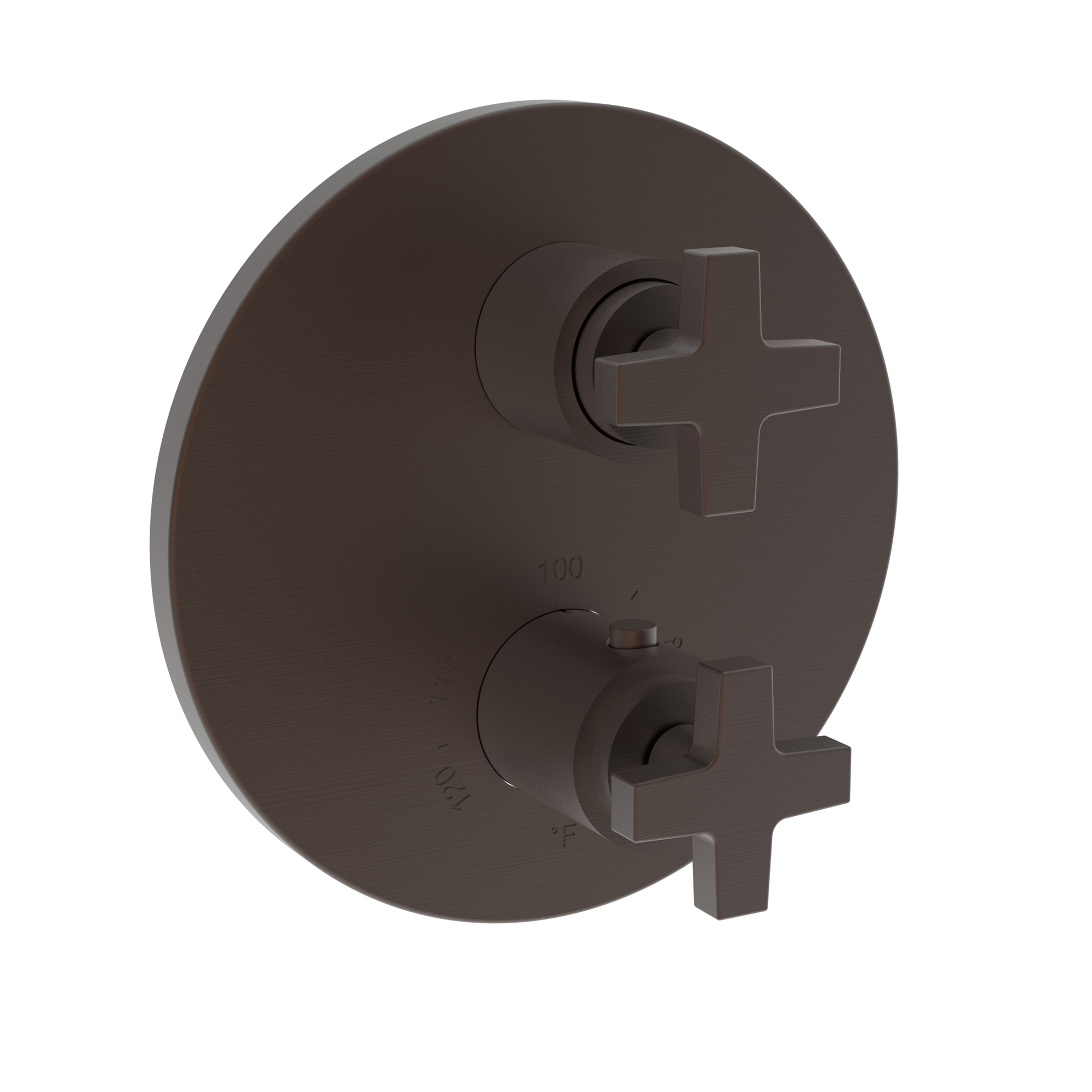 Newport Brass Dorrance® 1/2" Round Thermostatic Trim Plate with Handle